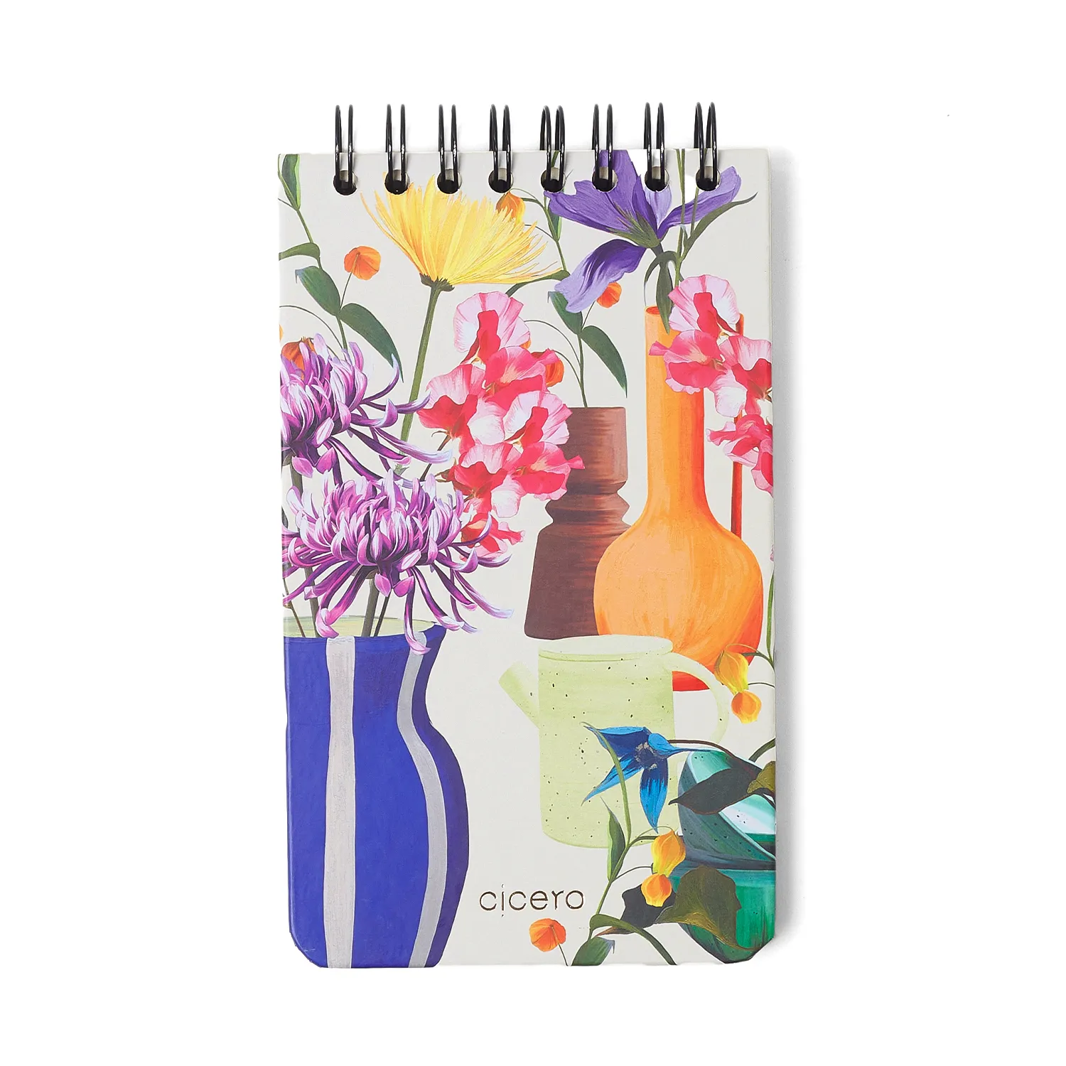 Bloco Wire-o Ateliê Pautado 12x20 Off White