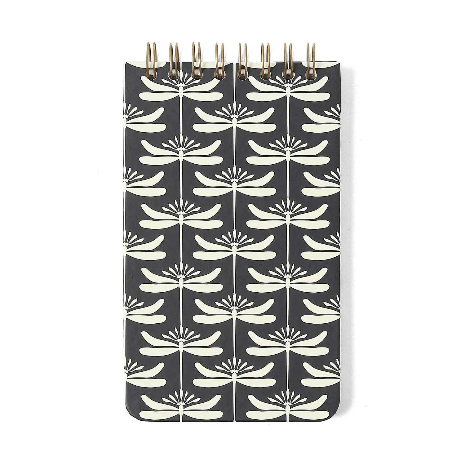 Bloco Wire-o Libélulas Pautado 12x20 Preto