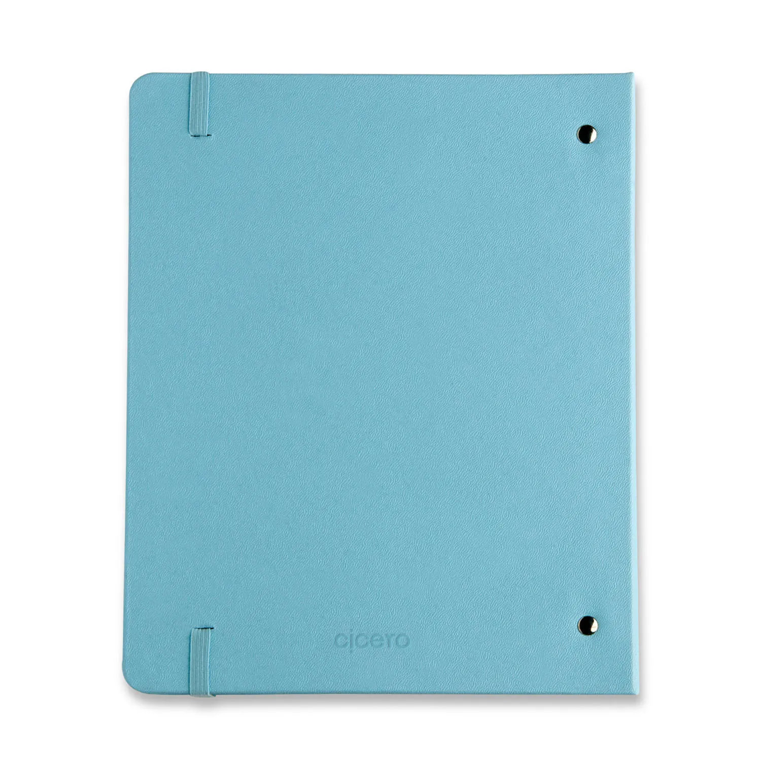 CADERNO CRIATIVO ARGOLADO PASTEL PAUTADO 17X24 AZUL