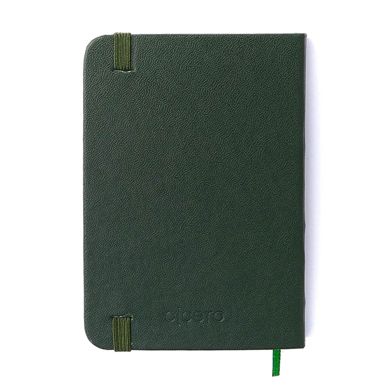 Caderneta Clássica Sem Pauta 9X13 Verde Oliva