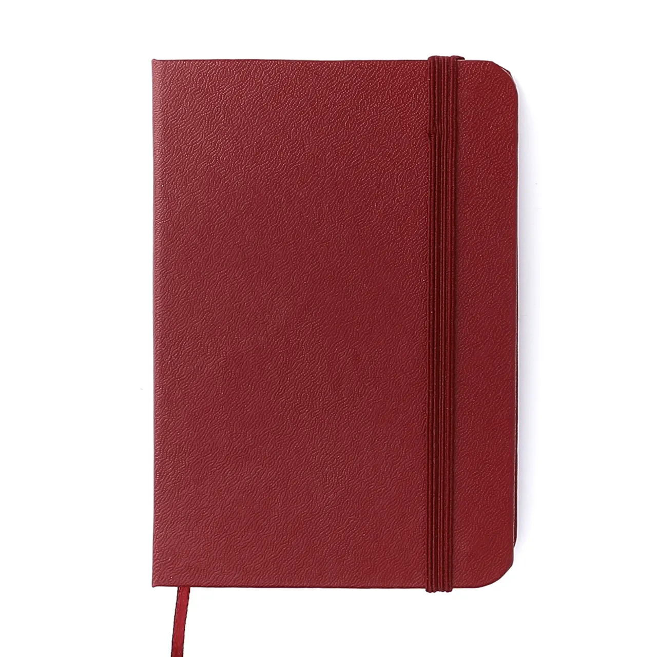 Caderneta Clássica Sem Pauta 9X13 Vermelho Quente