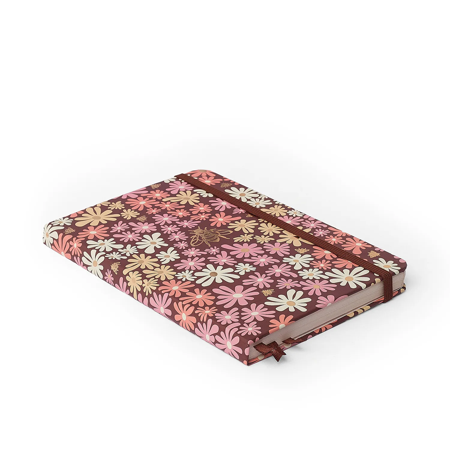 Caderneta Melissa Miolo Tri 14x21 Mini Bloomy Chocolate