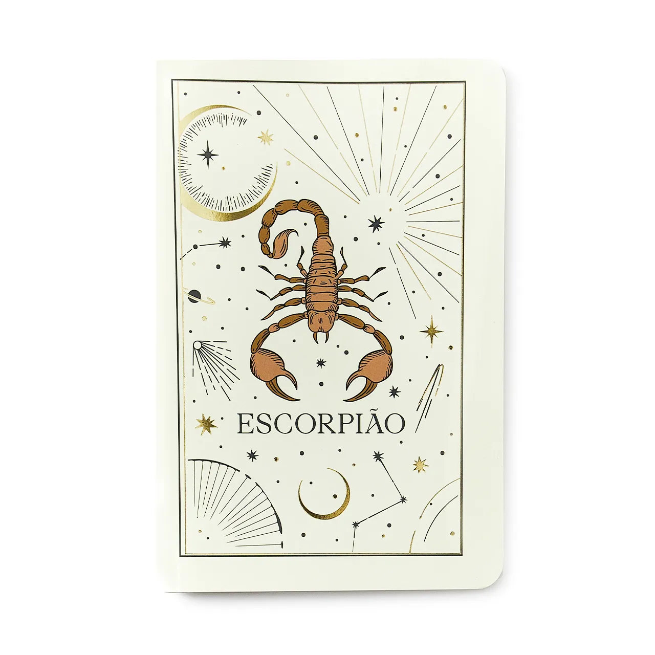 Caderneta Meu Pequeno Cicero Astral Pautado 14X21 Escorpião
