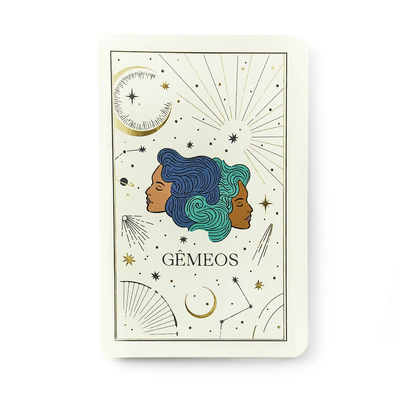 Caderneta Meu Pequeno Cicero Astral Pontado 14X21 Gêmeos
