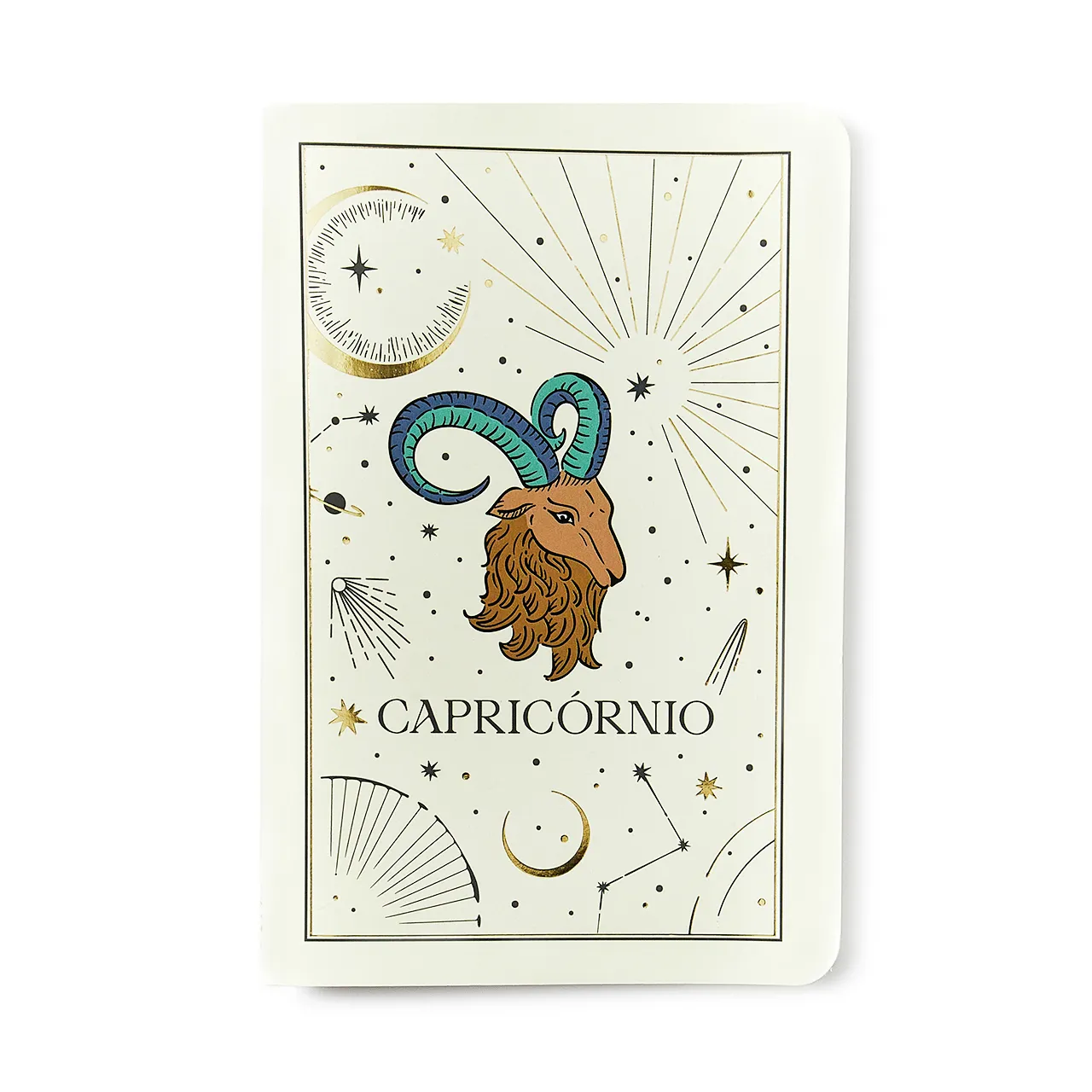 Caderneta Meu Pequeno Cicero Astral Sem Pauta 14X21 Capricórnio