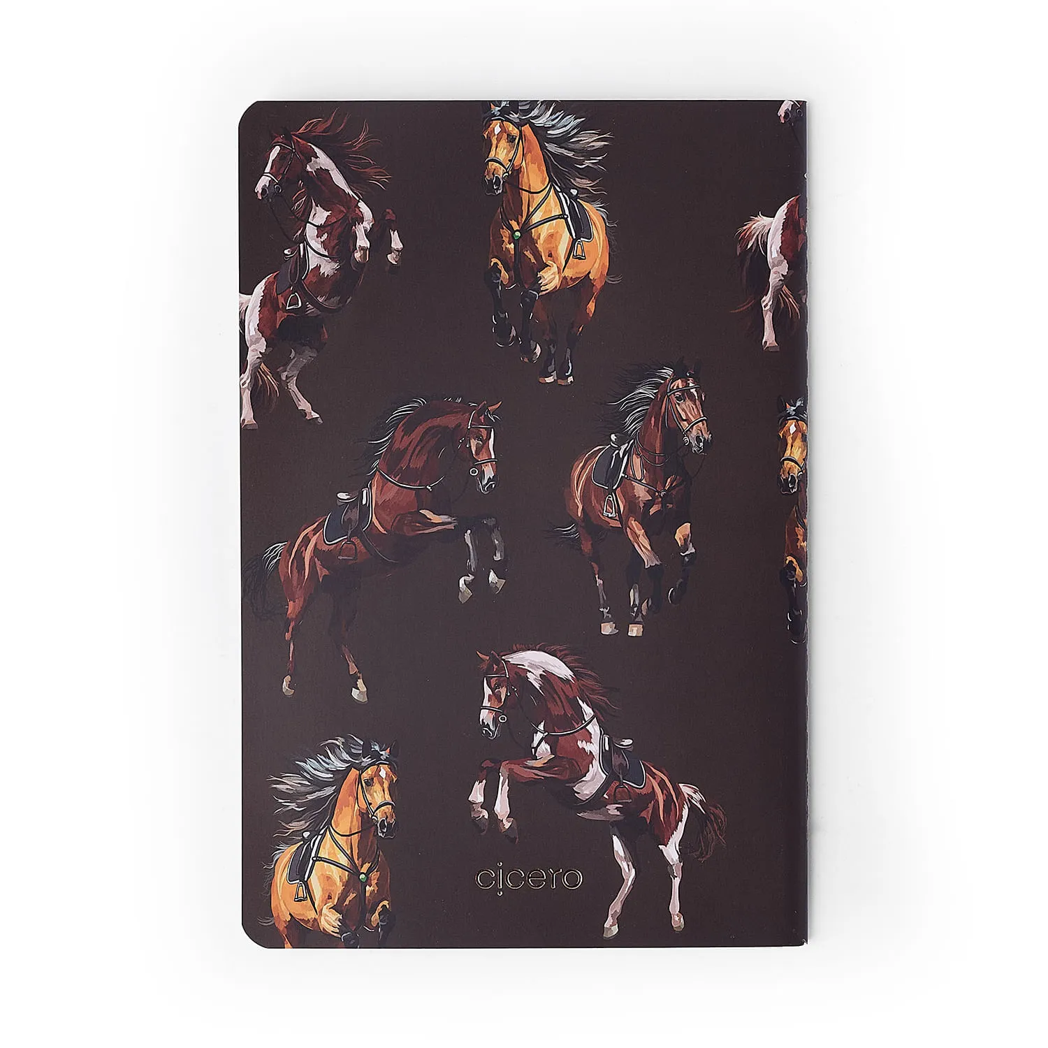 Caderneta Notas Mix Haras Miolos Diferentes Kit 4 unidades 14x21 Haras