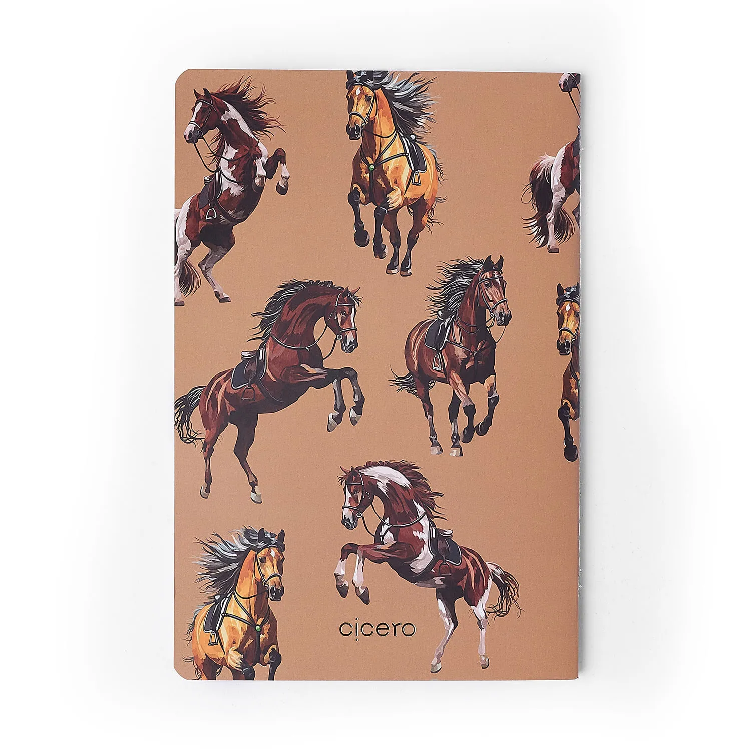 Caderneta Notas Mix Haras Miolos Diferentes Kit 4 unidades 14x21 Haras