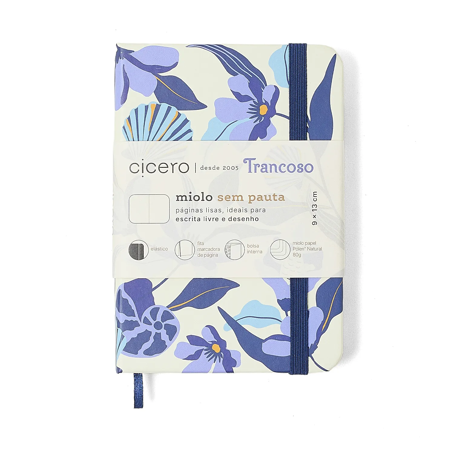 Caderneta Trancoso Sem Pauta 9x13 Off White