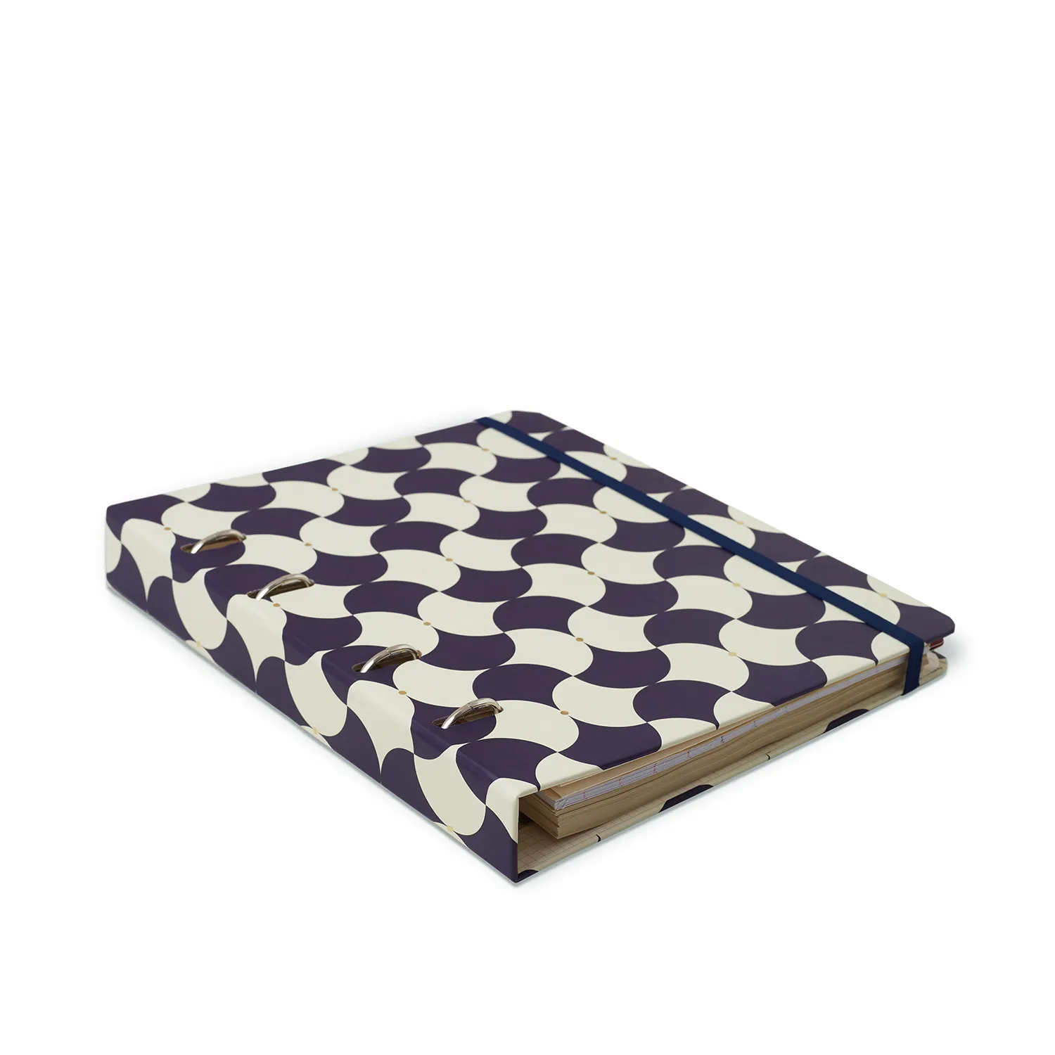 Caderno Criativo Argolado Bossa Nova Pautado 17x24 Boemia