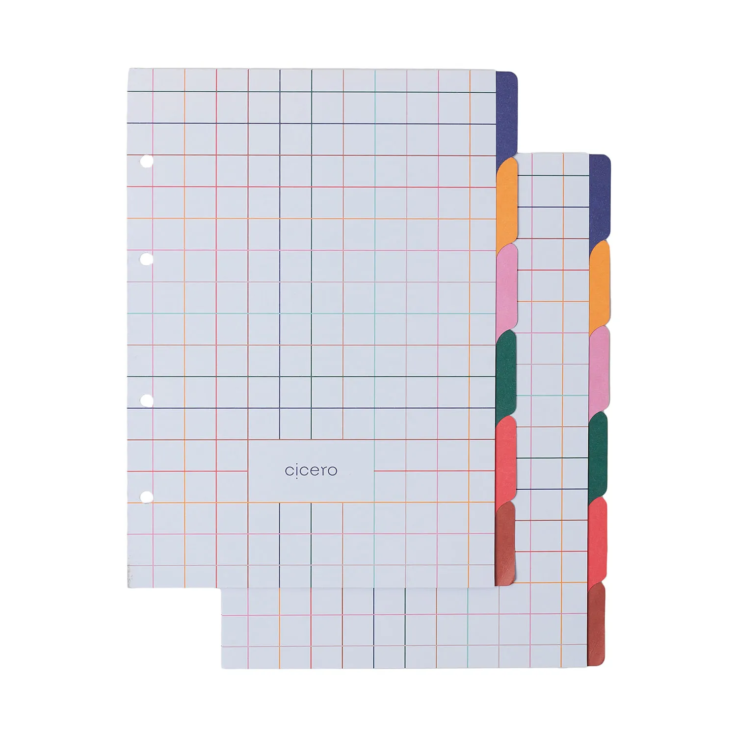 Caderno Criativo Argolado Doce Florada Pautado 17x24 Off White