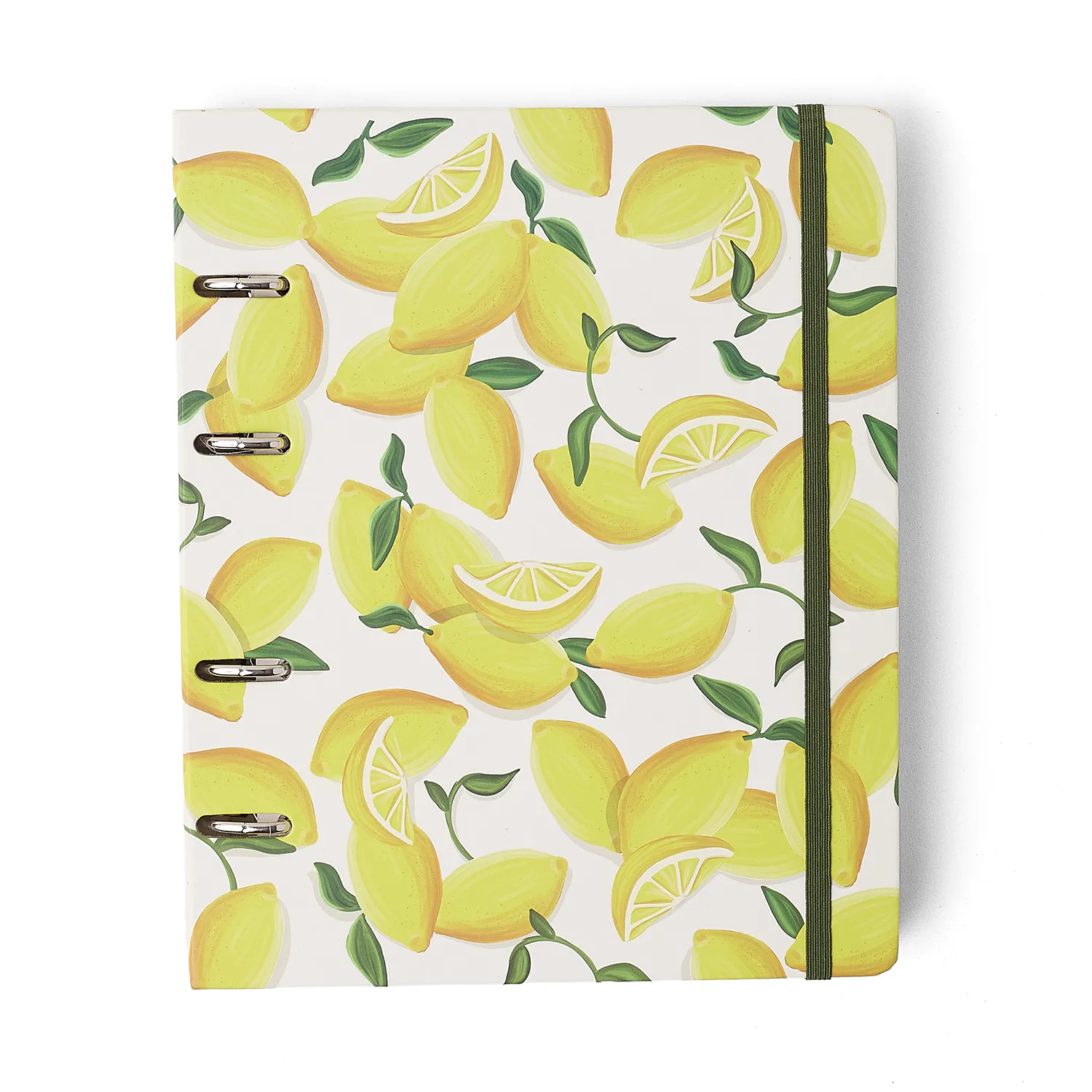 Caderno Criativo Argolado Frutare Pautado 17X24 Limão Siciliano