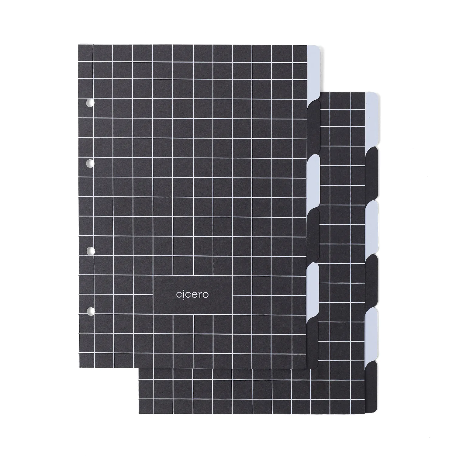 Caderno Criativo Argolado Libélulas Pautado 17x24 Preto