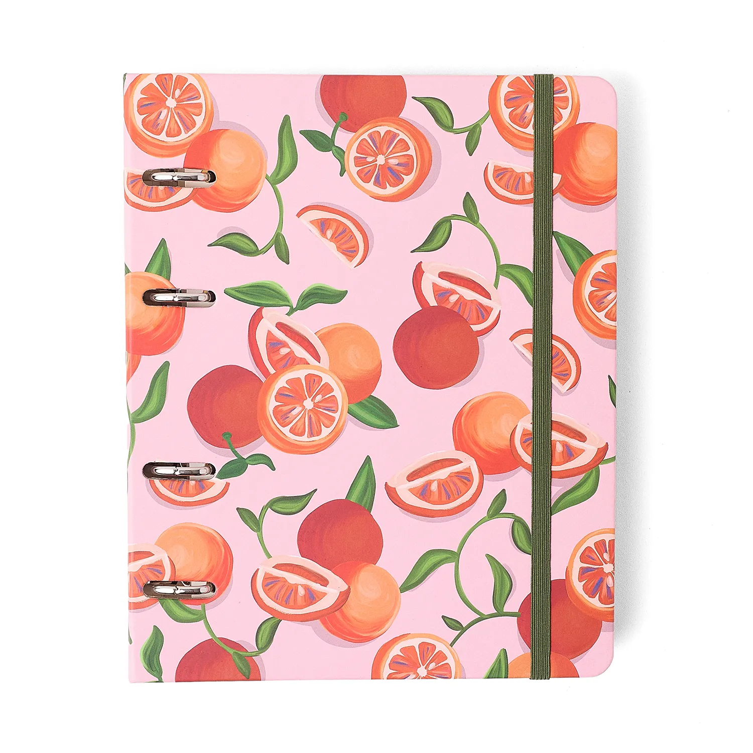 Caderno Criativo Argolado Office Duo Frutare Pautado & Pontado A5 Pomelo