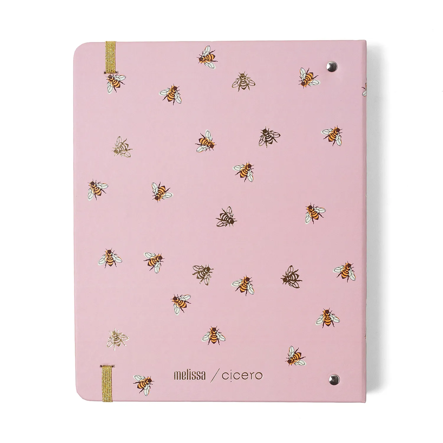 Caderno Criativo Argolado Office Duo Melissa Pautado & Pontado A5 Colméia