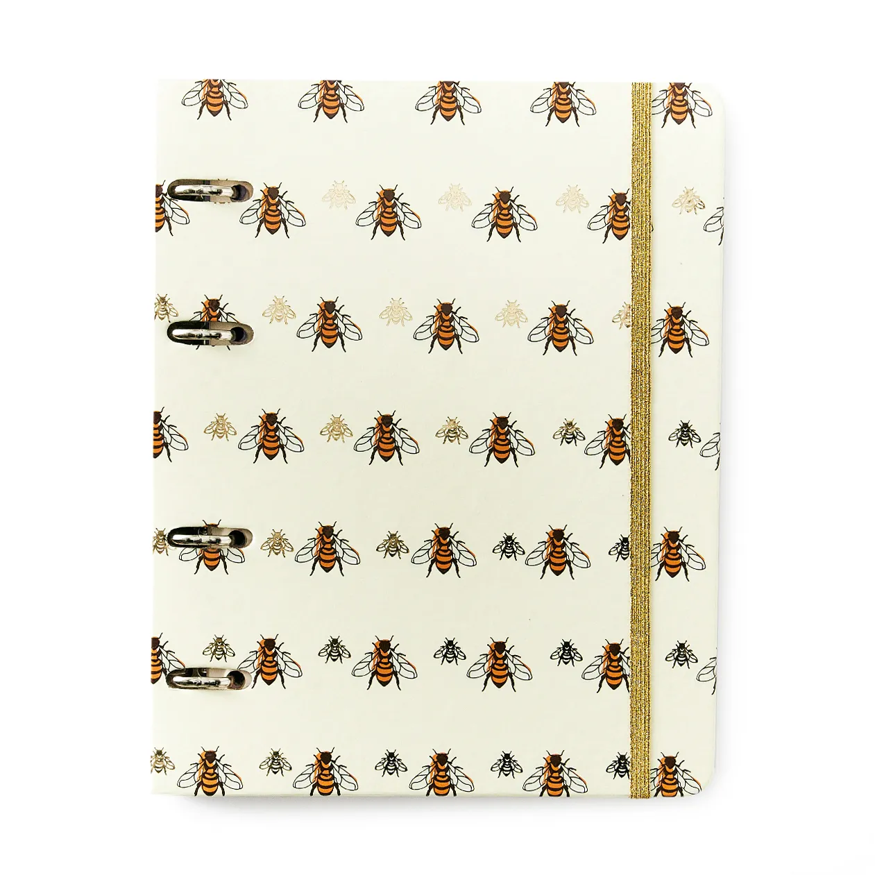 Caderno Criativo Argolado Office Duo Melissa Pautado & Pontado A5 Favo De Abelhas