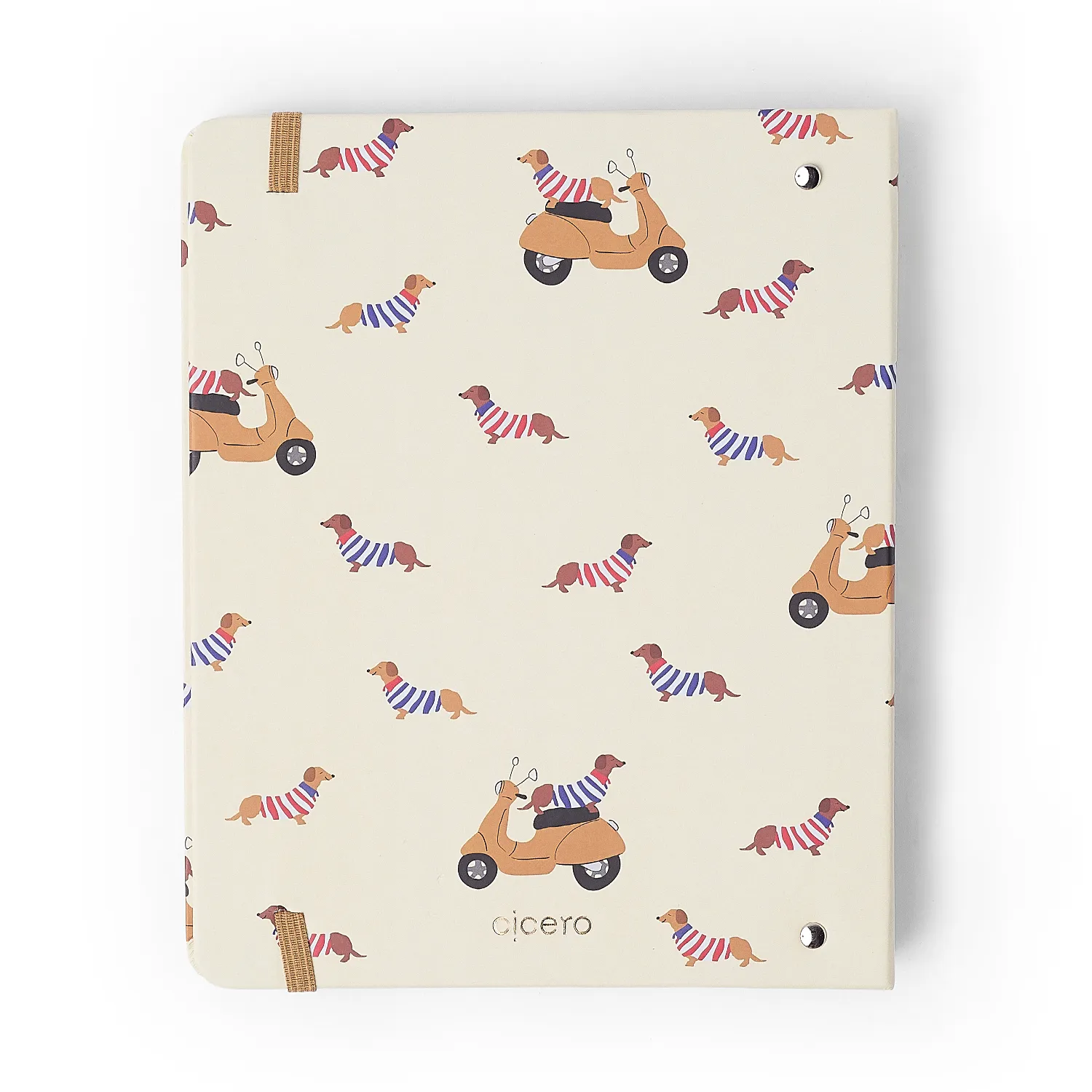 Caderno Criativo Argolado Office Duo Petit Pautado & Pontado A5 Lambreta