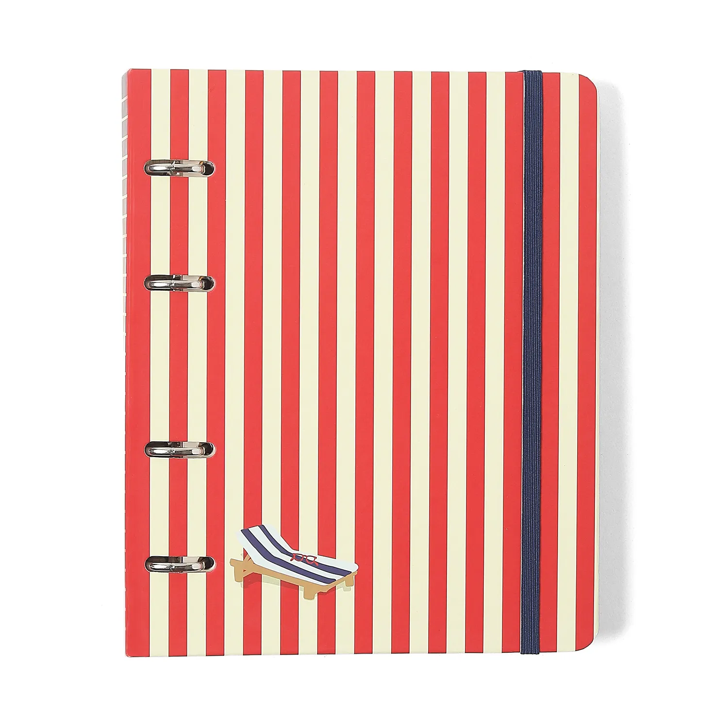 Caderno Criativo Argolado Office Duo Praia Pautado & Pontado A5 Sol