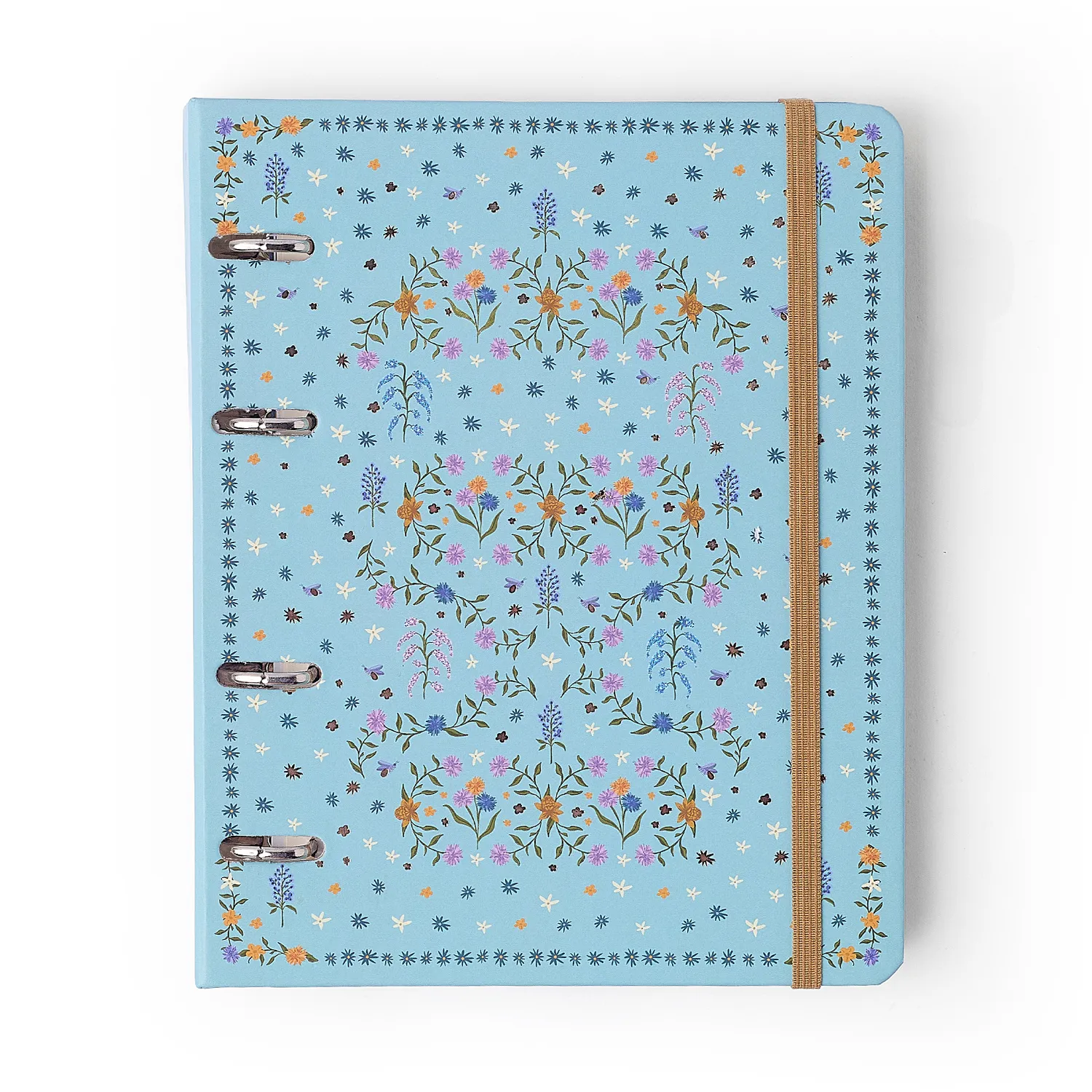Caderno Criativo Argolado Office Duo Relicário Pautado & Pontado A5 Botânica