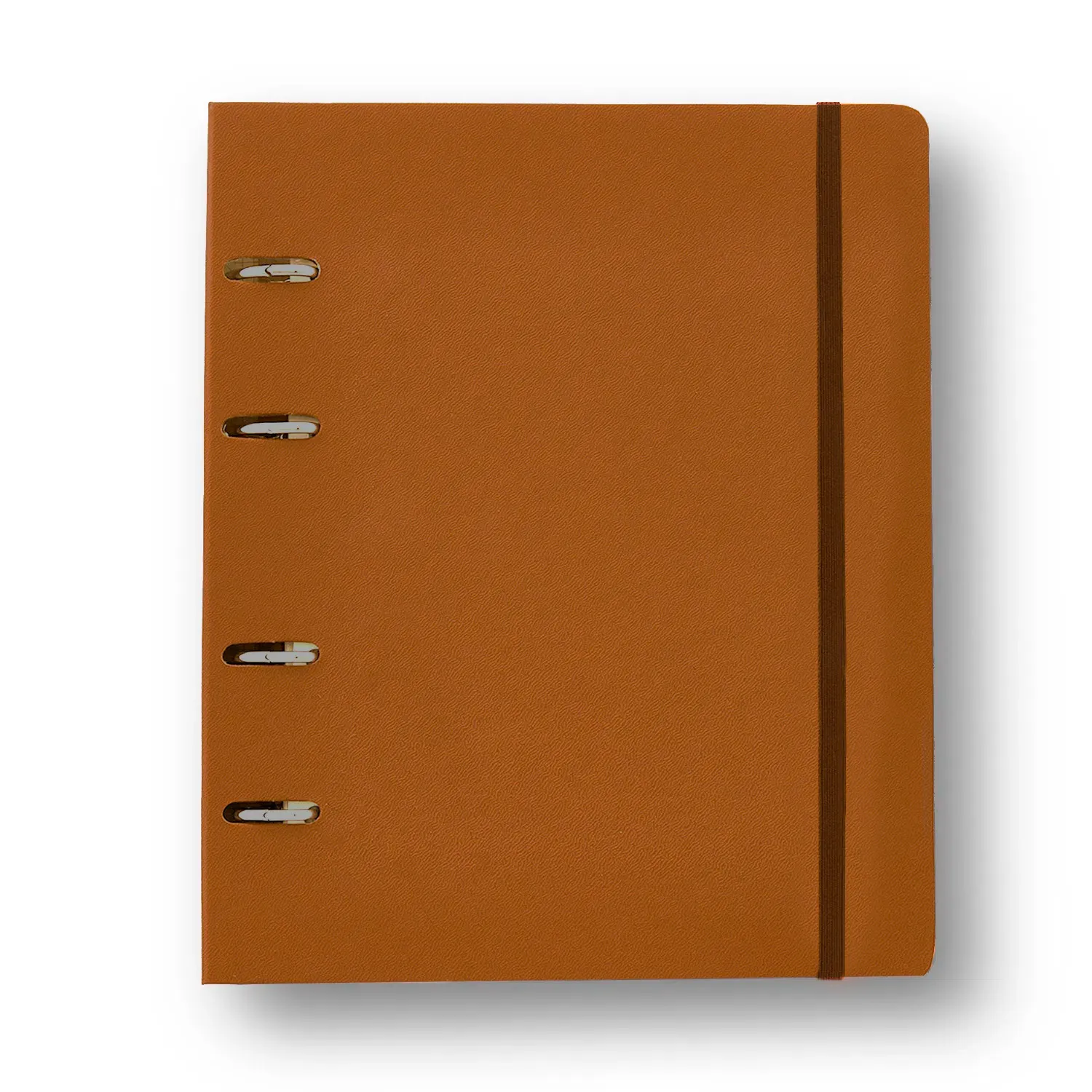 Caderno Criativo Argolado Organizador Clássica Pautado 17x24 Caramelo