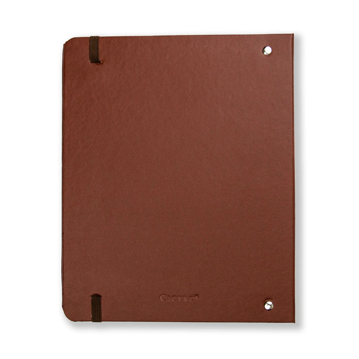 Caderno Criativo Office Duo Argolado Clássica Pautado & Pontado A5 Café