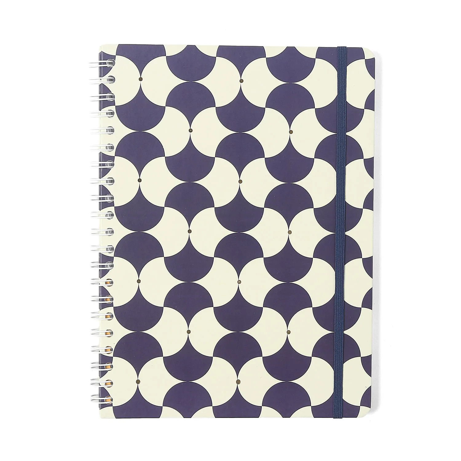 Caderno Espiral Bossa Nova Pautado 20x27,5 Boemia Azul 1 Matéria 80 fls.