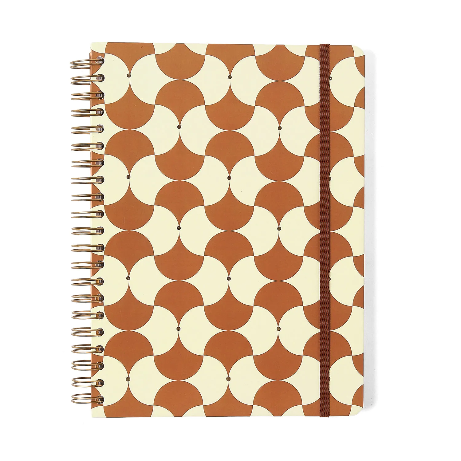 Caderno Espiral Bossa Nova Pautado 20x27,5 Boemia Caramelo 10 Matérias 160 fls