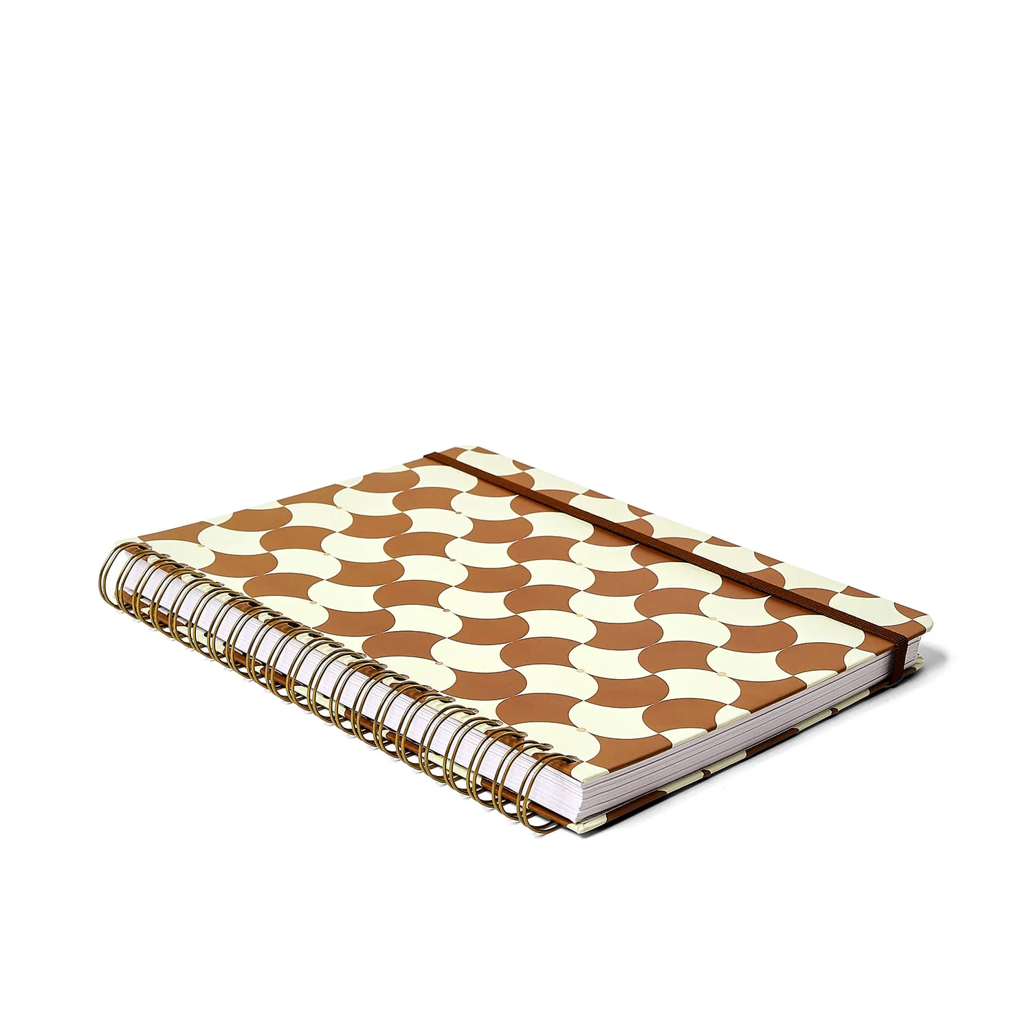 Caderno Espiral Bossa Nova Pautado 20x27,5 Boemia Caramelo 10 Matérias 160 fls