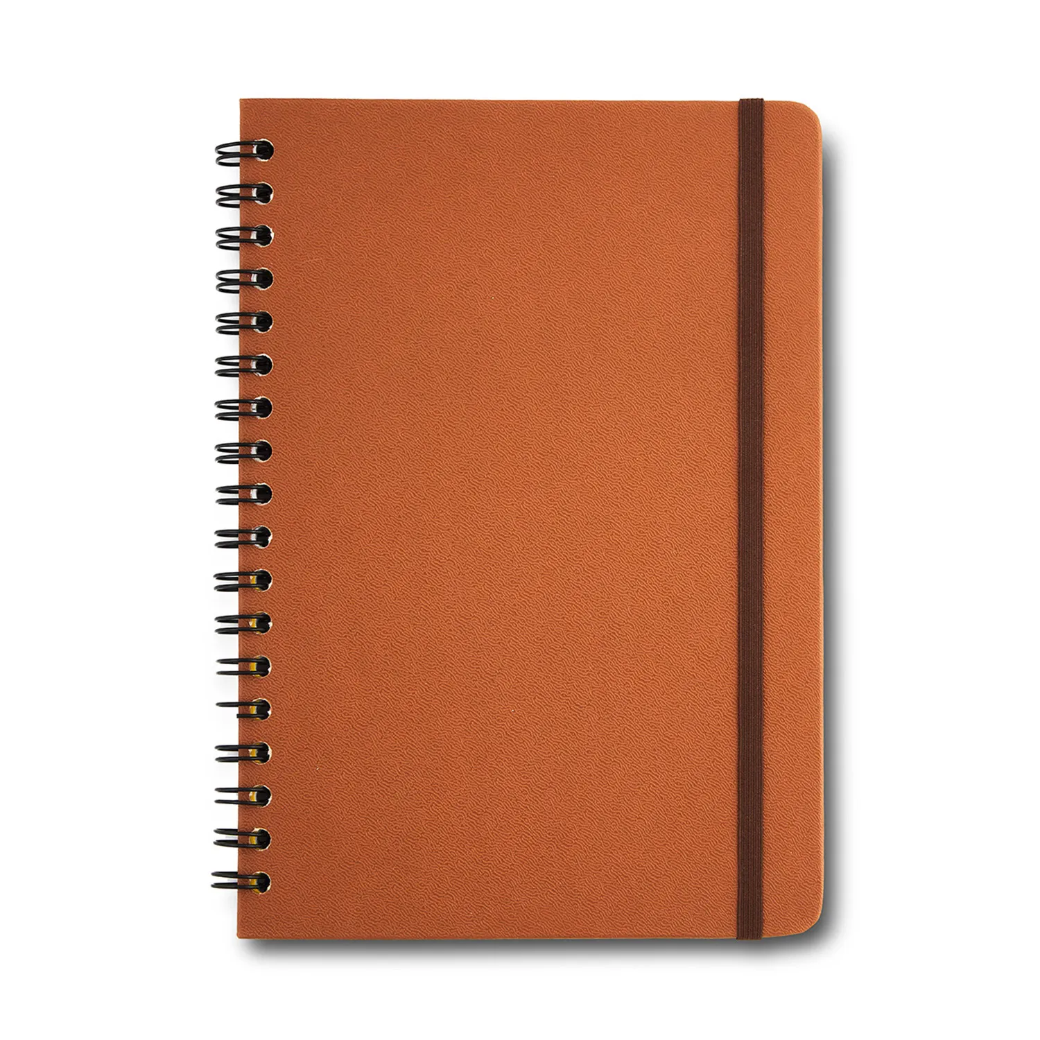 Caderno Espiral Colegial Clássica Pautado Caramelo 1 Matéria 80 fls