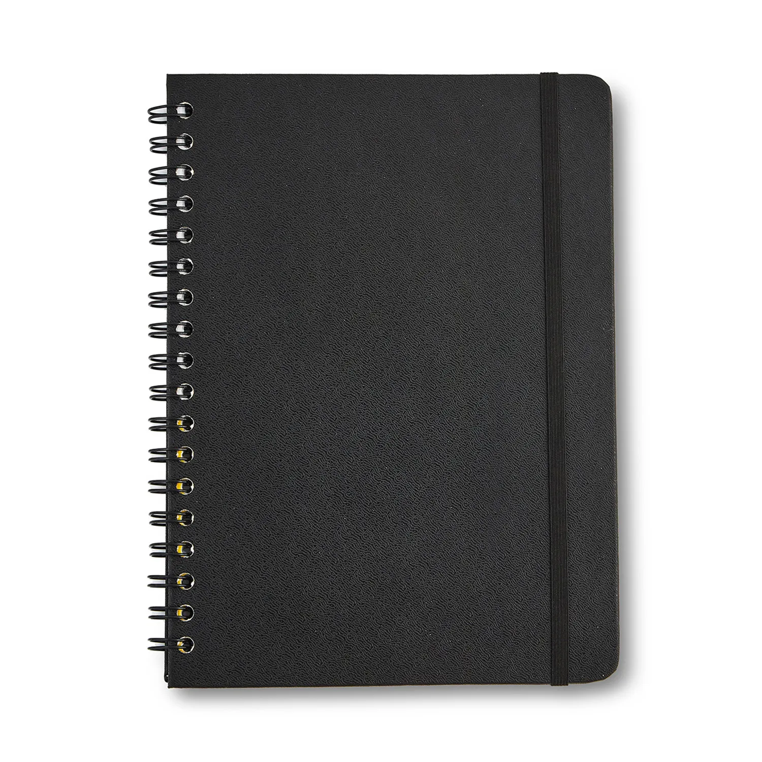 Caderno Espiral Colegial Clássica Pautado Preta 1 Matéria 80 fls