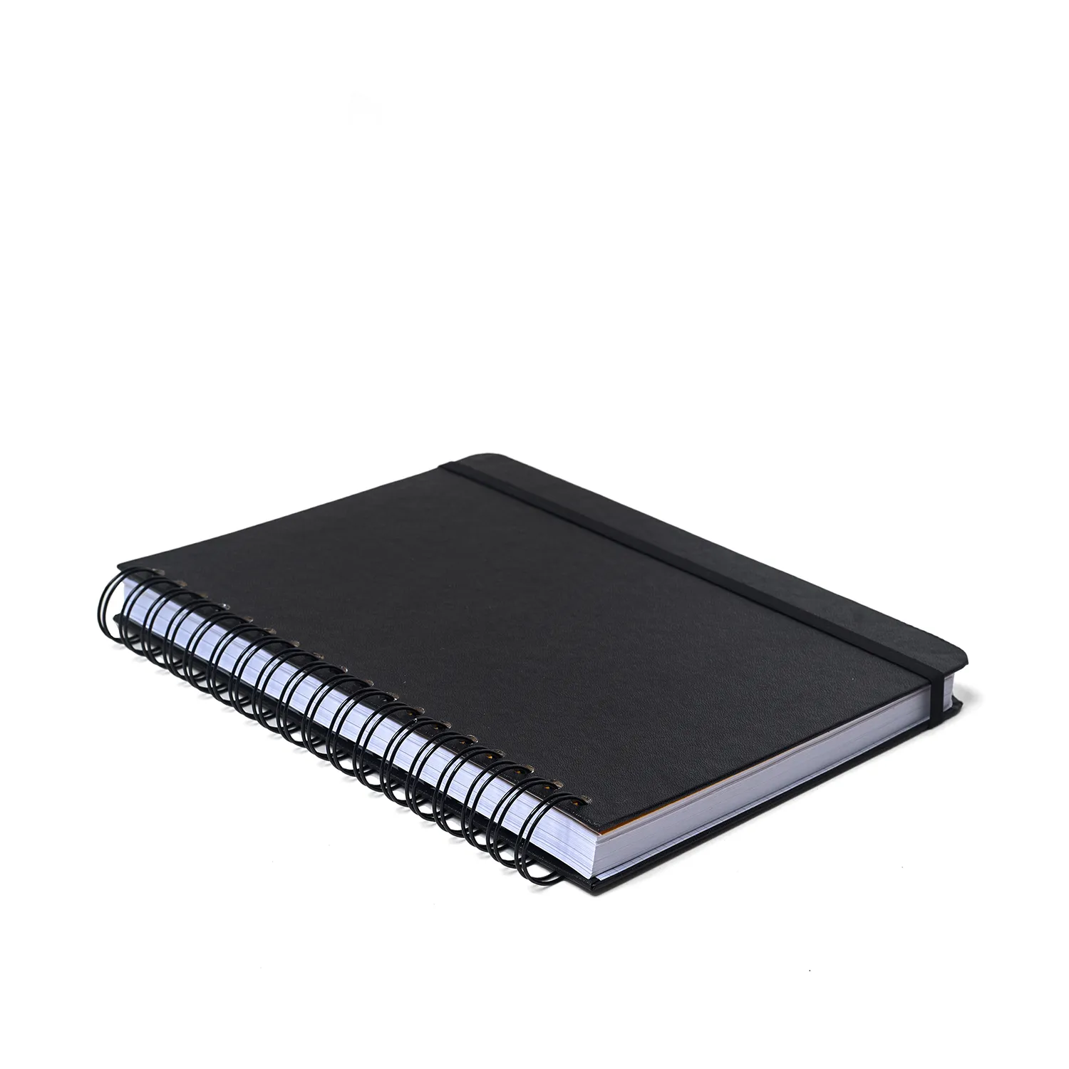 Caderno Espiral Colegial Clássica Pautado Preta 10 Matérias 160 fls