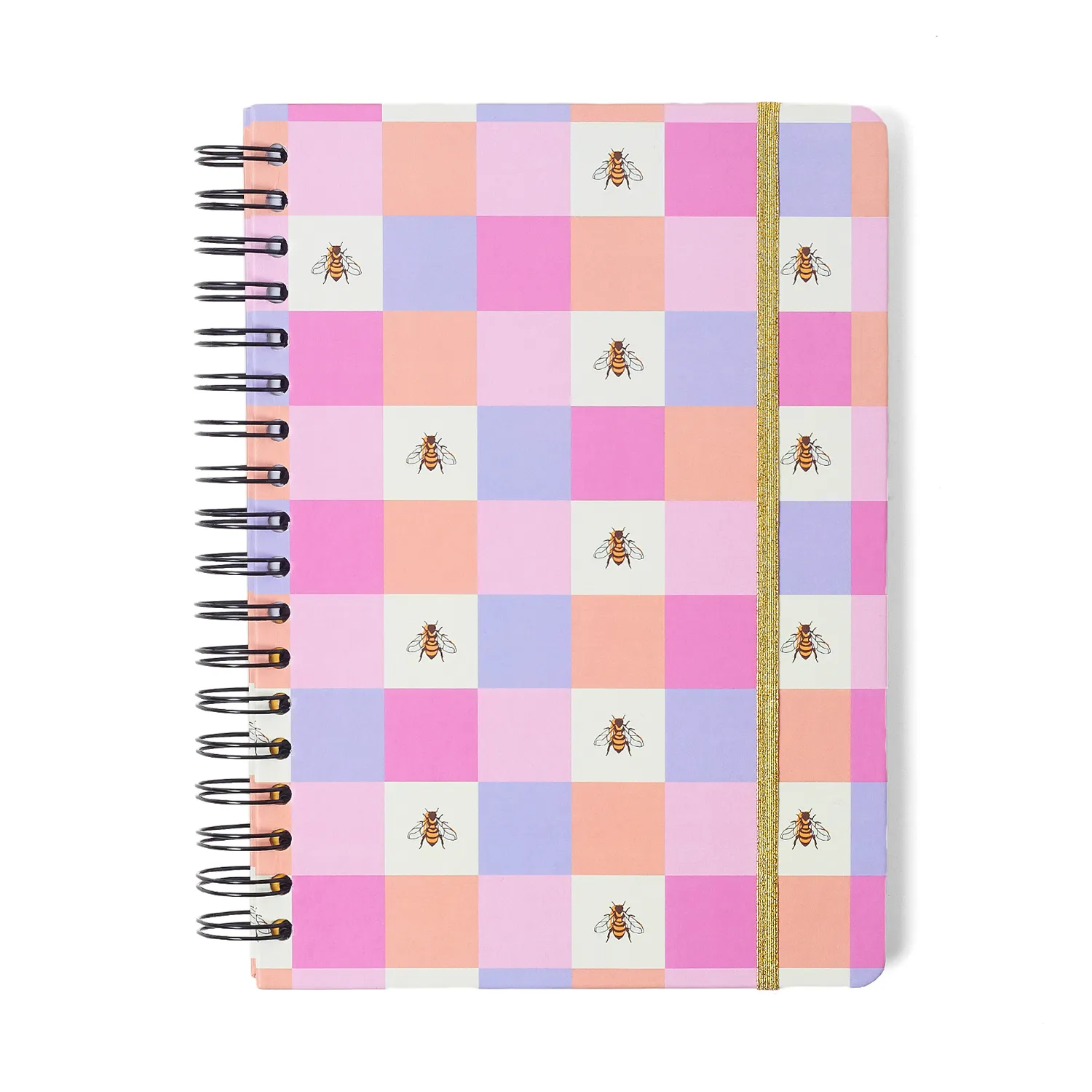 Caderno Espiral Colegial Melissa Pautado Casinha das Abelhas 10 Matérias 160 fls