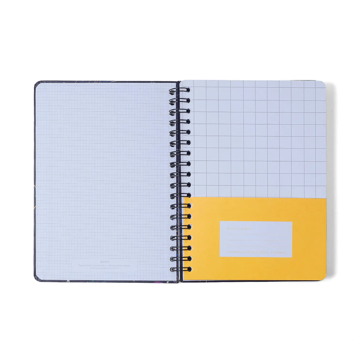 Caderno Espiral Colegial Melissa Pautado Casinha das Abelhas 10 Matérias 160 fls