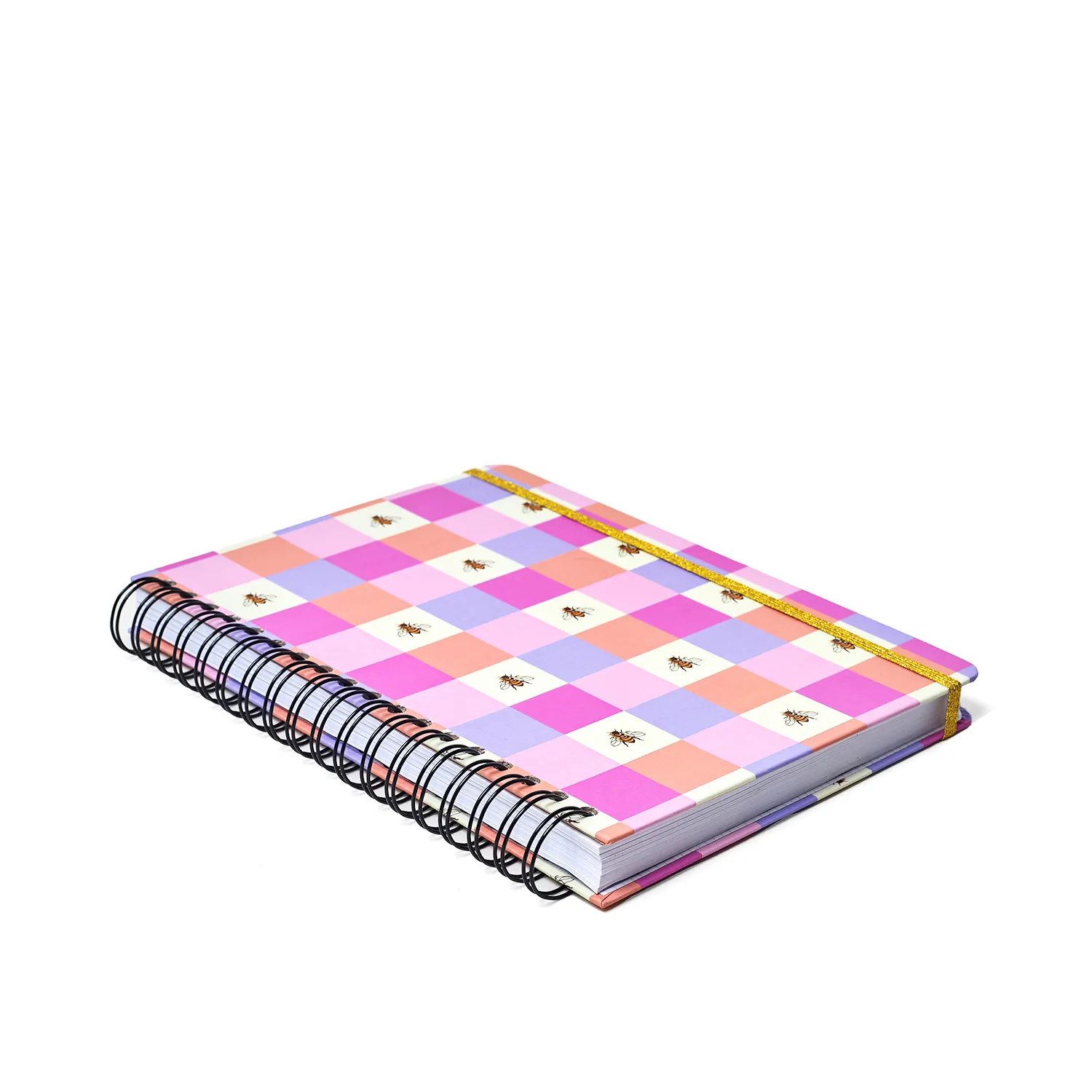 Caderno Espiral Colegial Melissa Pautado Casinha das Abelhas 10 Matérias 160 fls