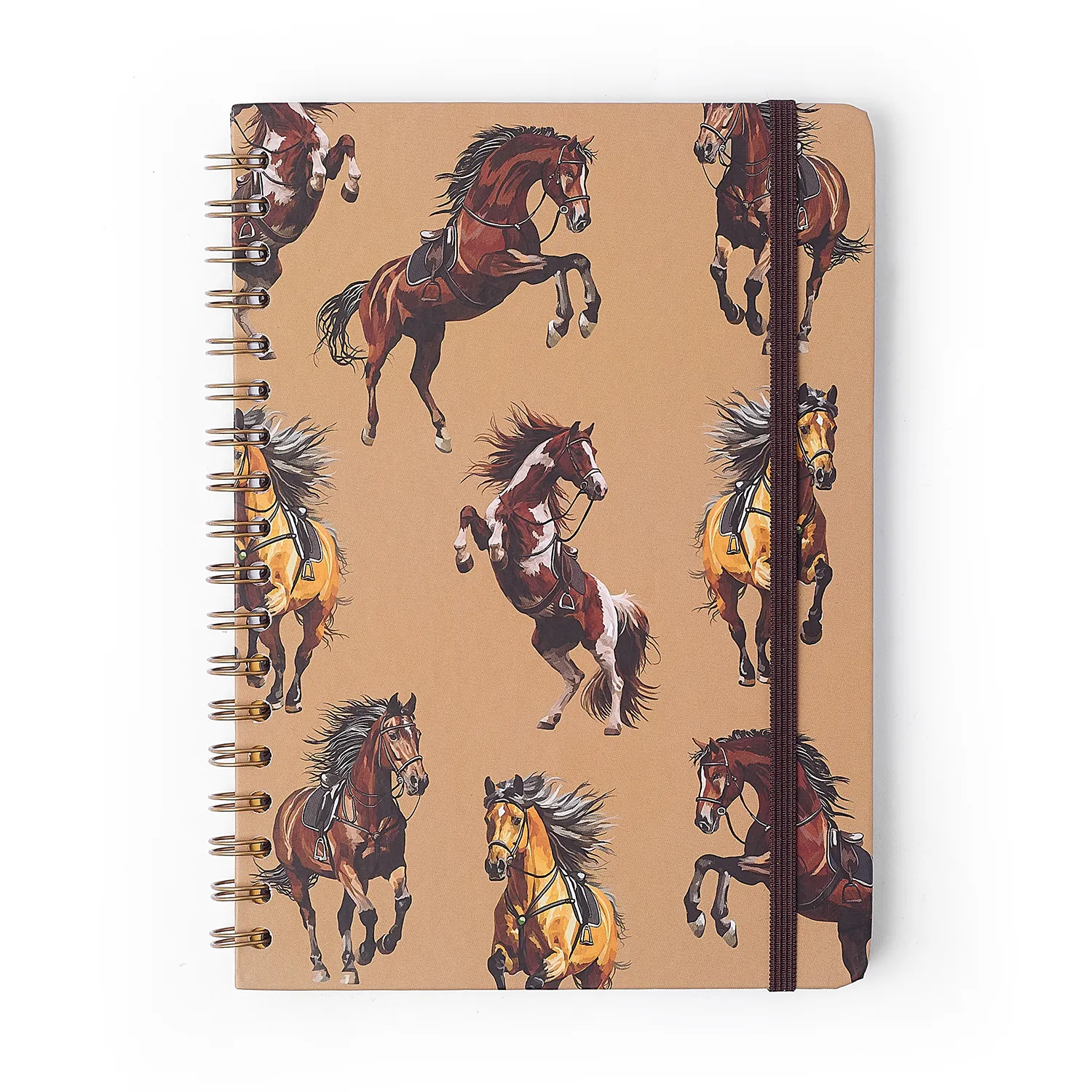 Caderno Espiral Haras Pautado 17x24 Puro Sangue 1 Matéria 80 fls