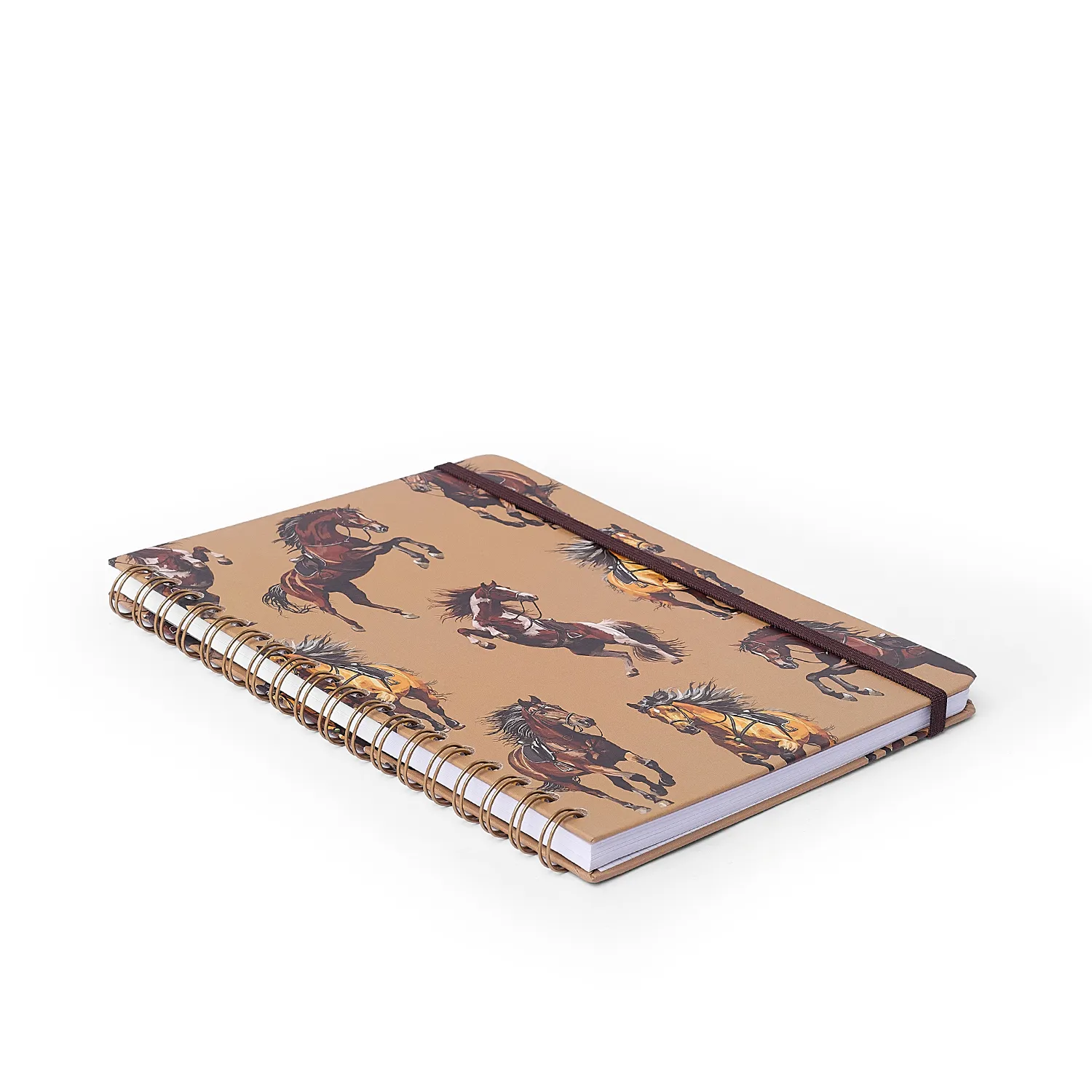 Caderno Espiral Haras Pautado 17x24 Puro Sangue 1 Matéria 80 fls