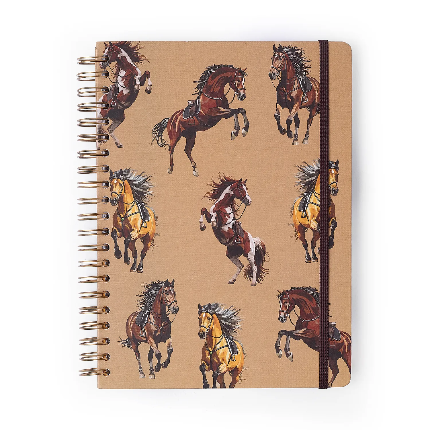 Caderno Espiral Haras Pautado 20x28 Puro Sangue 10 Matérias 160 fls