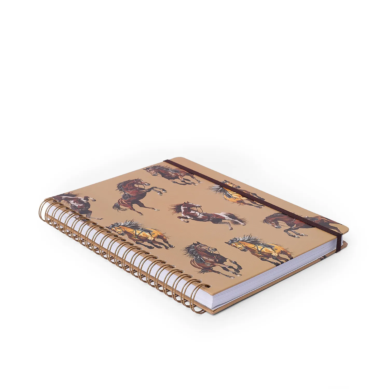 Caderno Espiral Haras Pautado 20x28 Puro Sangue 10 Matérias 160 fls