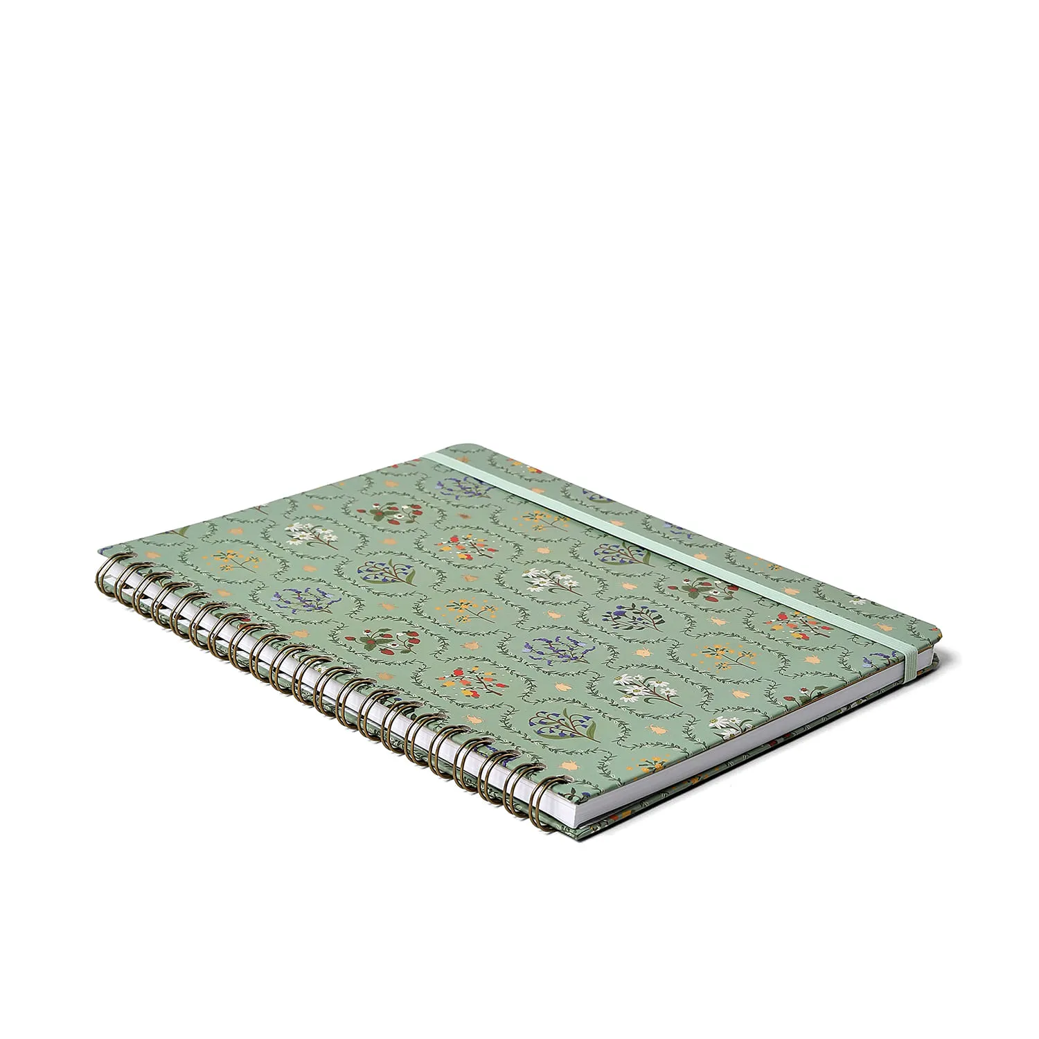 Caderno Espiral Jardim Pautado 20x27,5 Verde 1 Matéria 80 fls