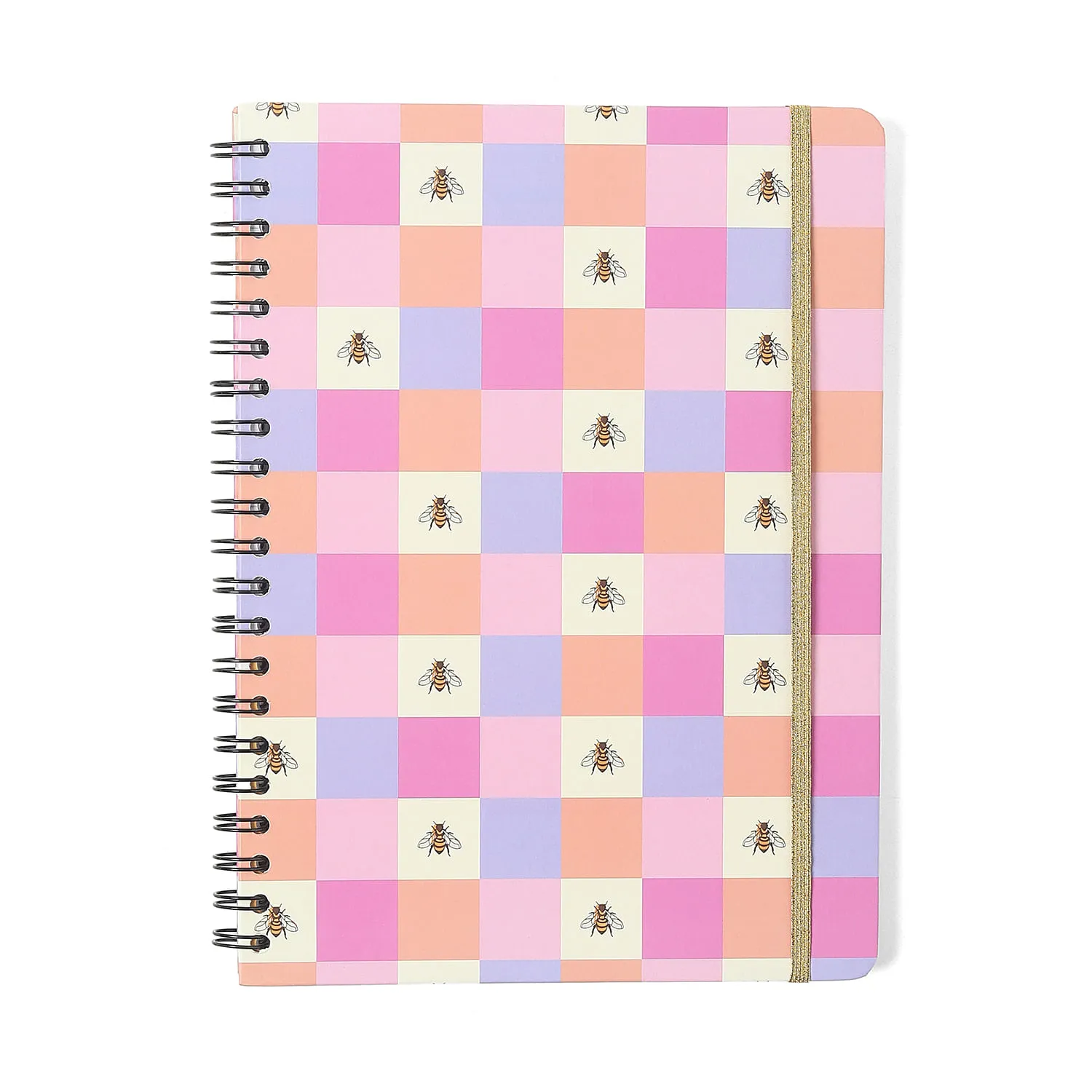 Caderno Espiral Melissa Pautado 20x27,5 Casinha das Abelhas 1 Matéria 80 fls
