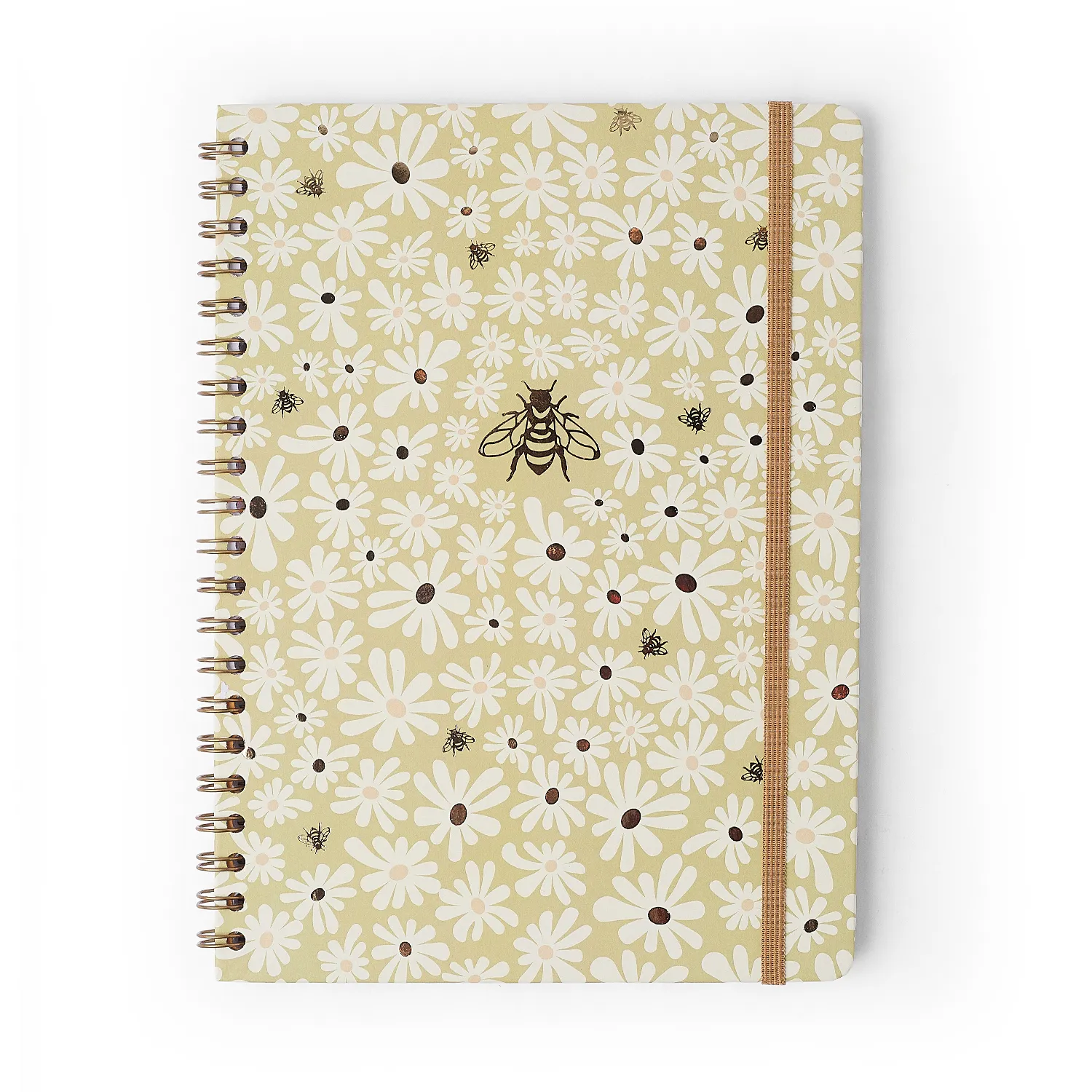 Caderno Espiral Melissa Pautado 20x28 Mini Bloomy Pistache 1 Matéria 80 fls