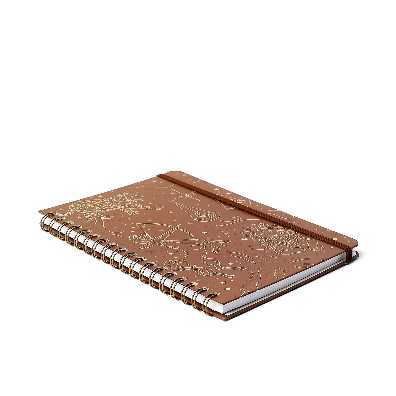 Caderno Espiral Origens Pautado 17,3x24 Terra 1 Matéria 80 fls