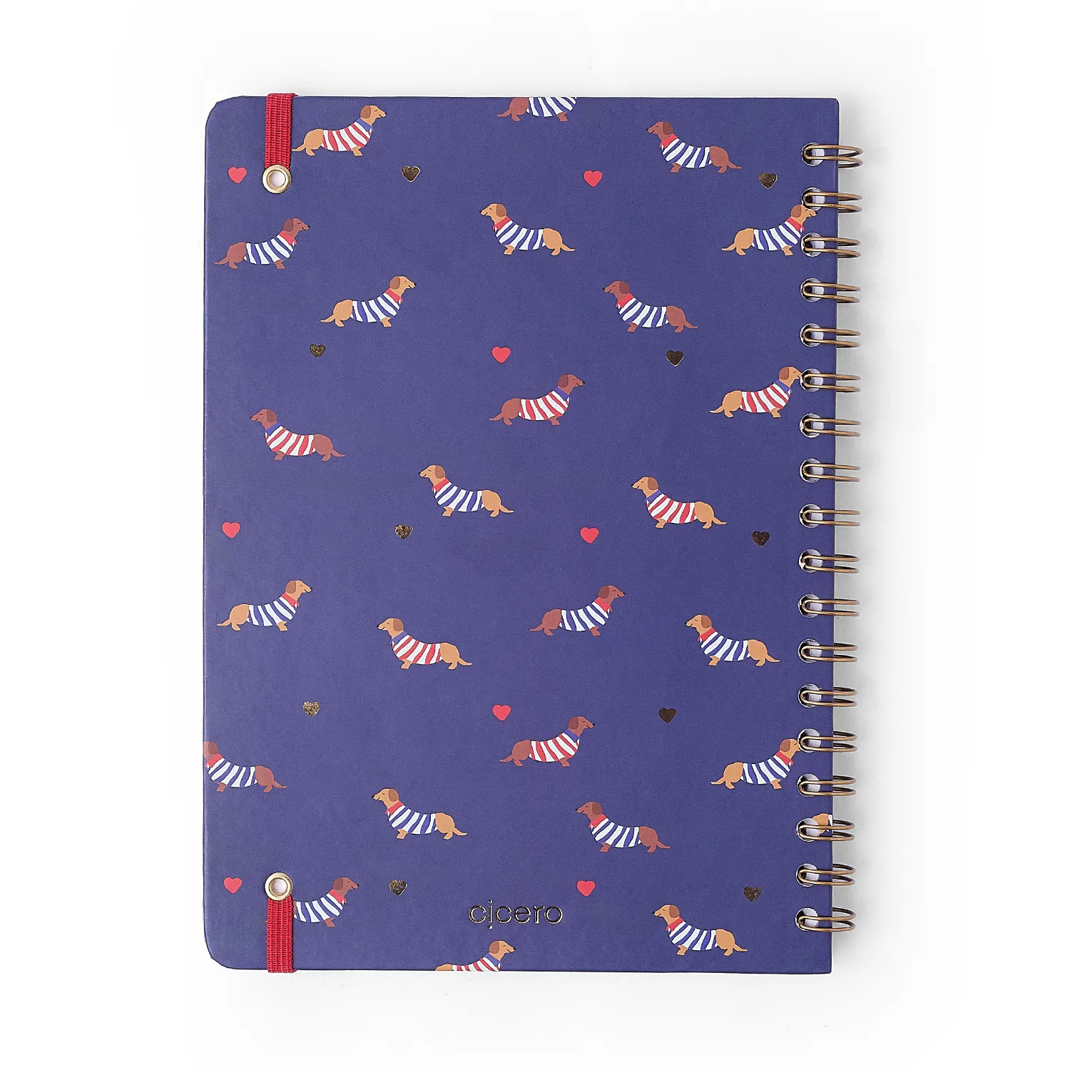 Caderno Espiral Petit Pautado 17x24 Amor 1 Matéria 80 fls