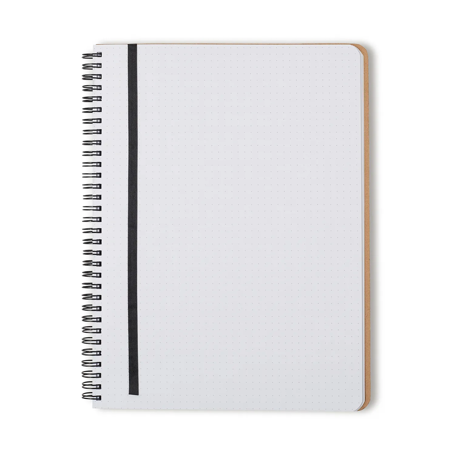 Caderno Kraft 21x28 Pontado