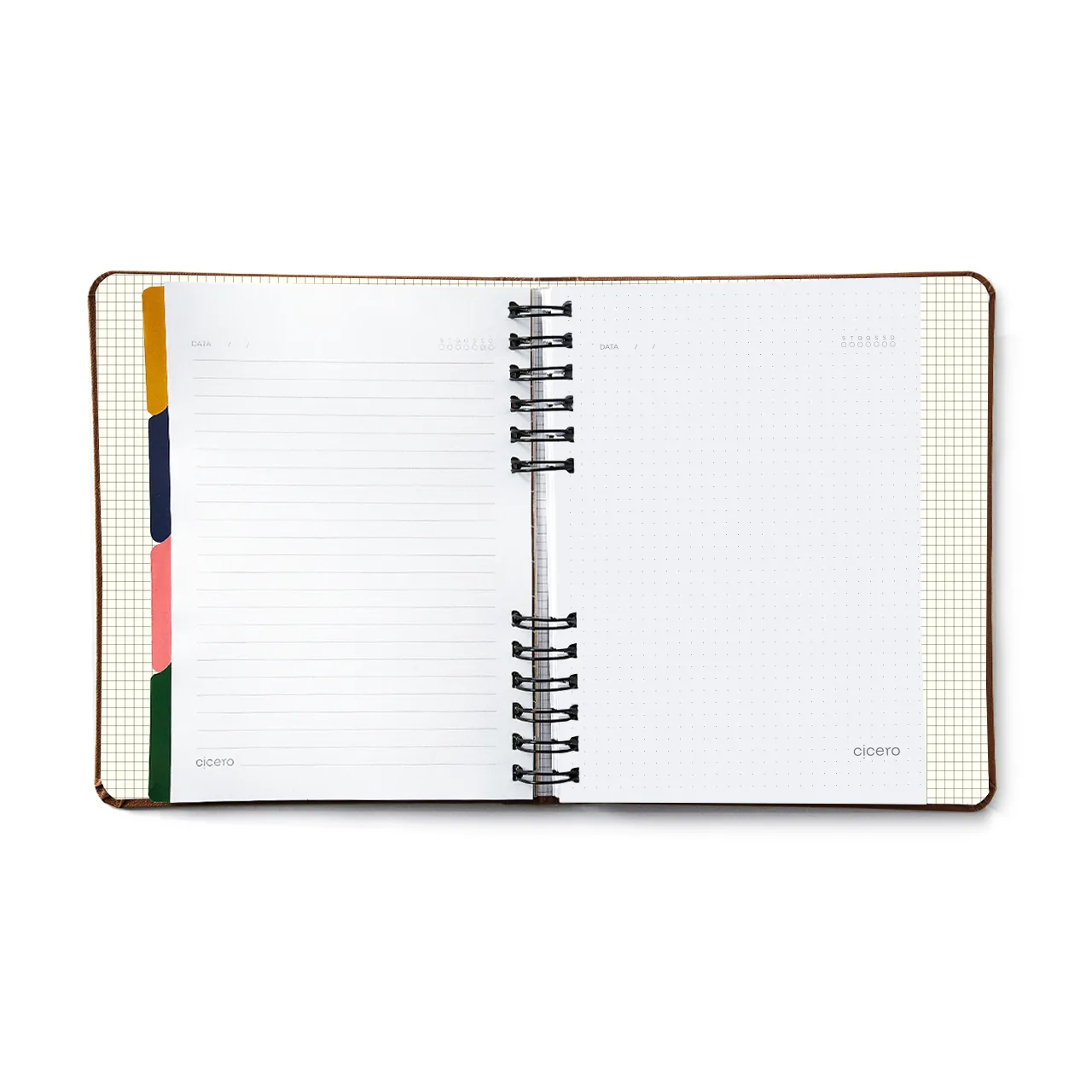 Caderno Organizador Bossa Nova Pautado A5 Boemia