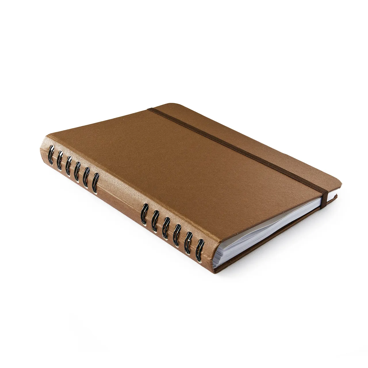 Caderno Organizador Duo Clássica Pautado & Pontado A5 Caramelo