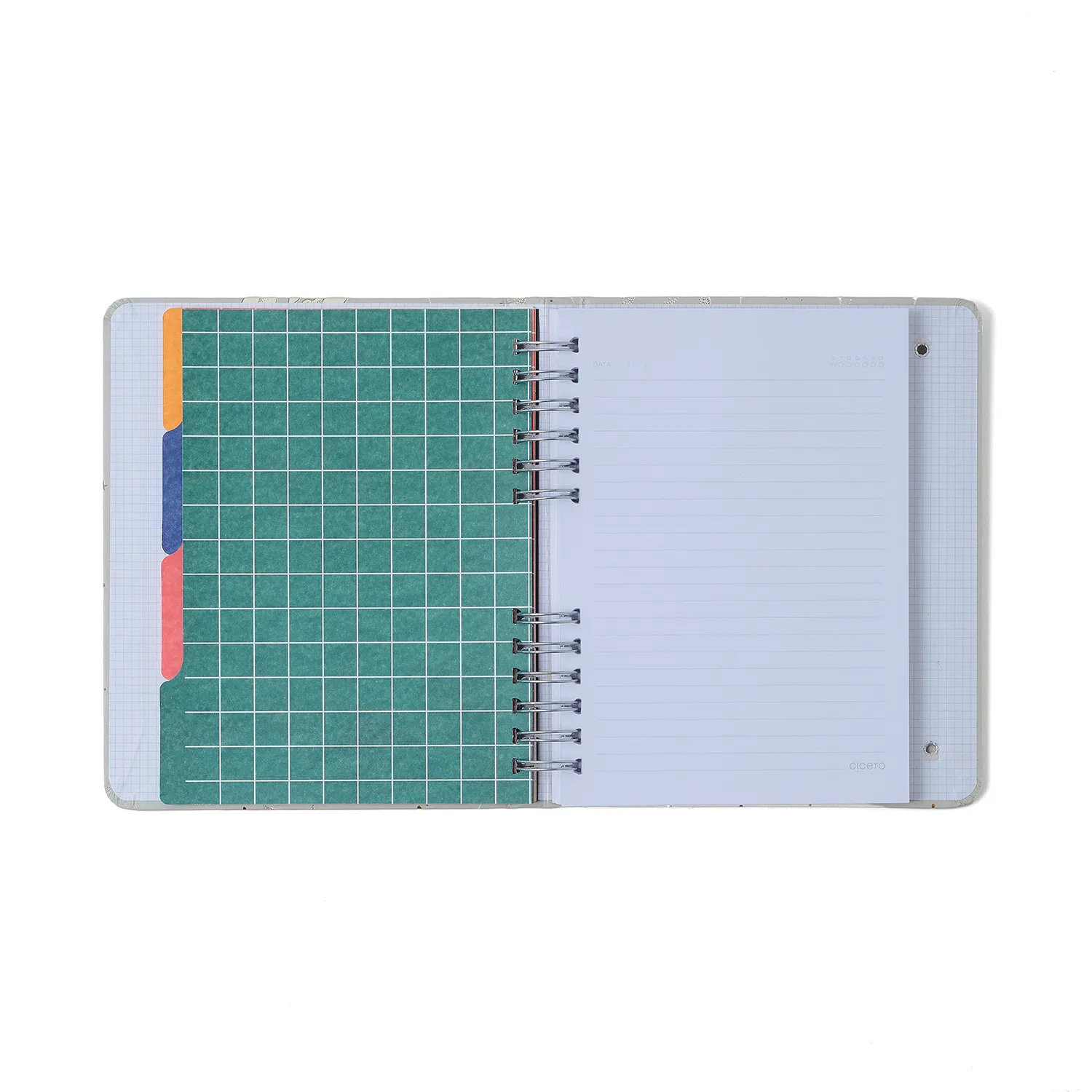 Caderno Organizador Frutare Pautado & Pontado A5 Limão Siciliano
