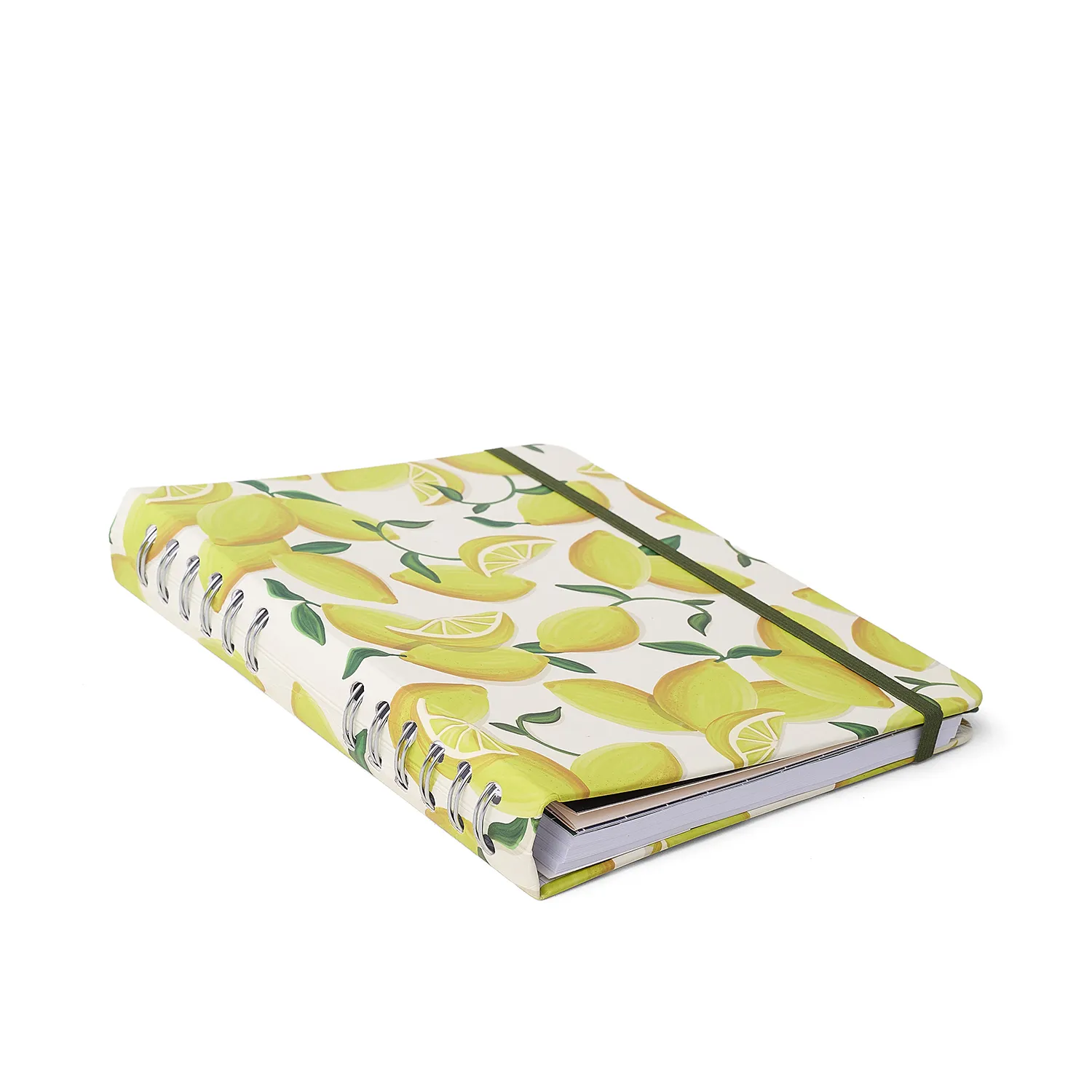Caderno Organizador Frutare Pautado & Pontado A5 Limão Siciliano