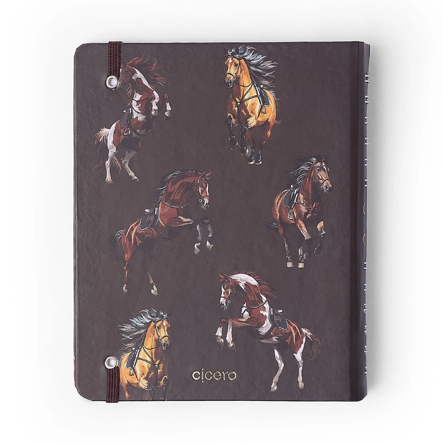 Caderno Organizador Haras Pautado & Pontado A5 Alazão