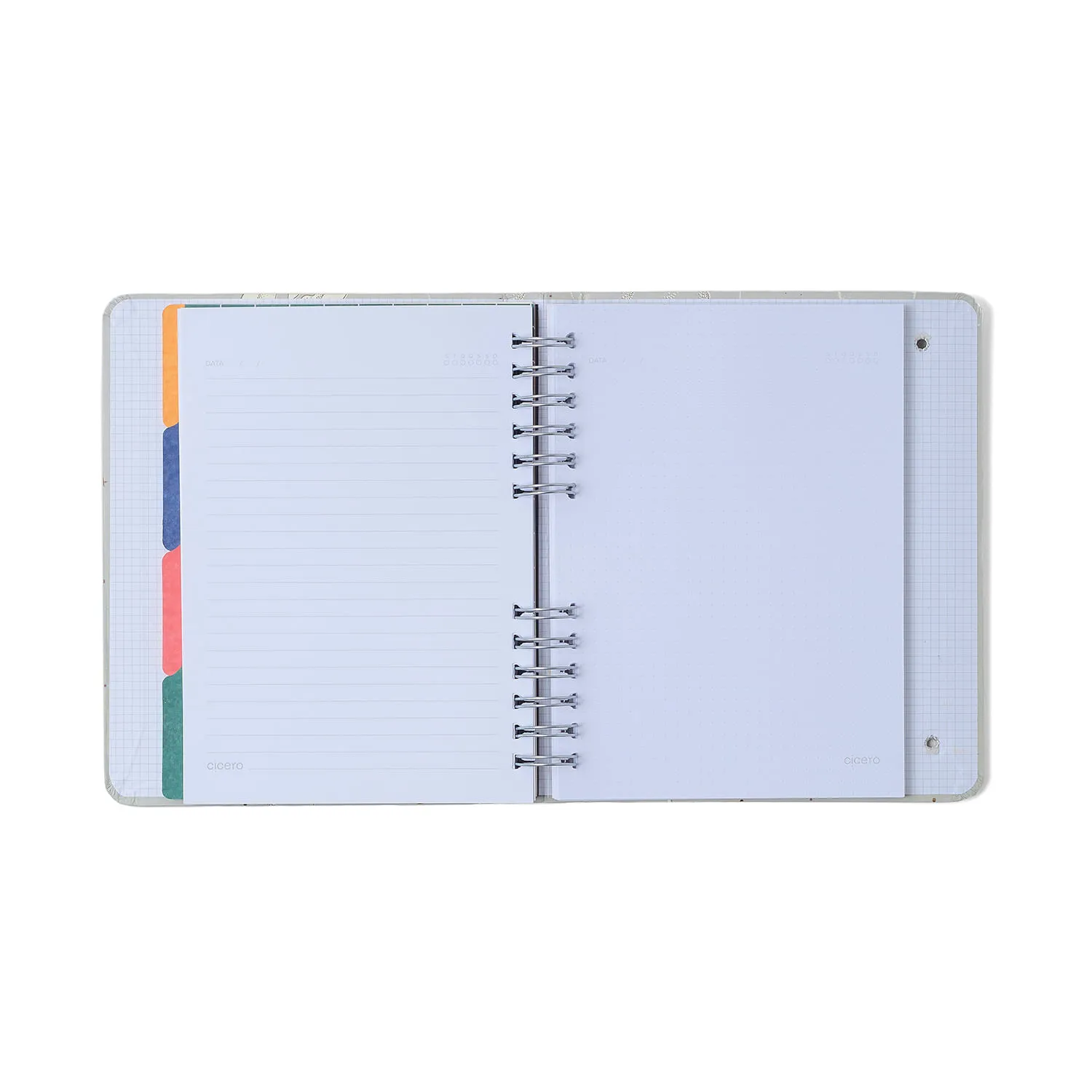 Caderno Organizador Lagoa Pautado & Pontado A5 Pedalinho