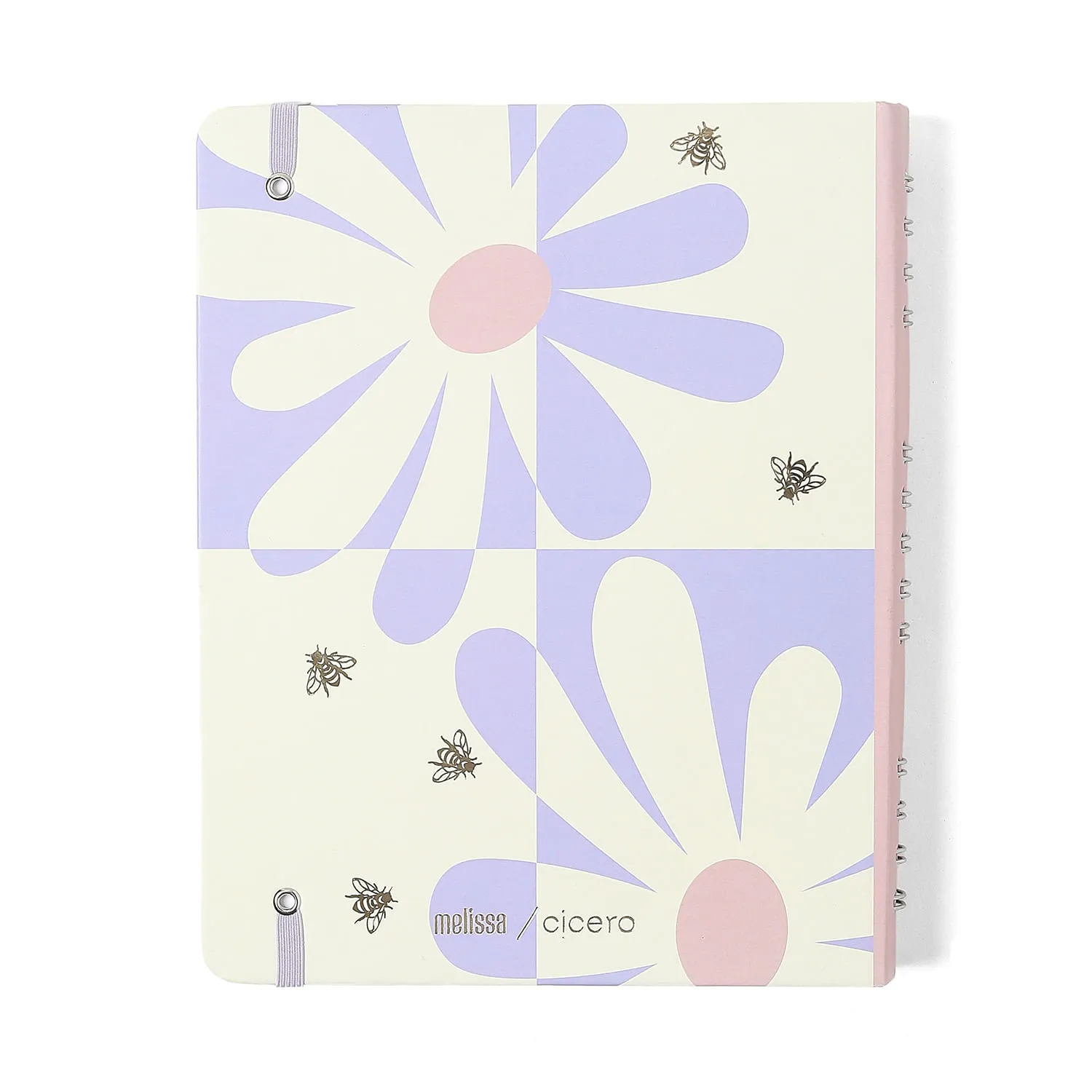 Caderno Organizador Melissa Pautado & Pontado 17x24 Max Bloomy